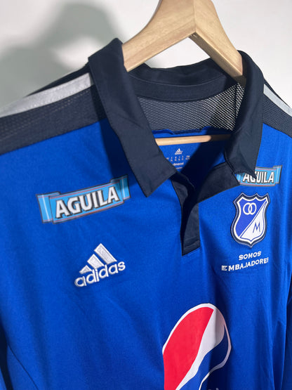 Jersey Millonarios Local 2015 2016 Manga Larga (XL)