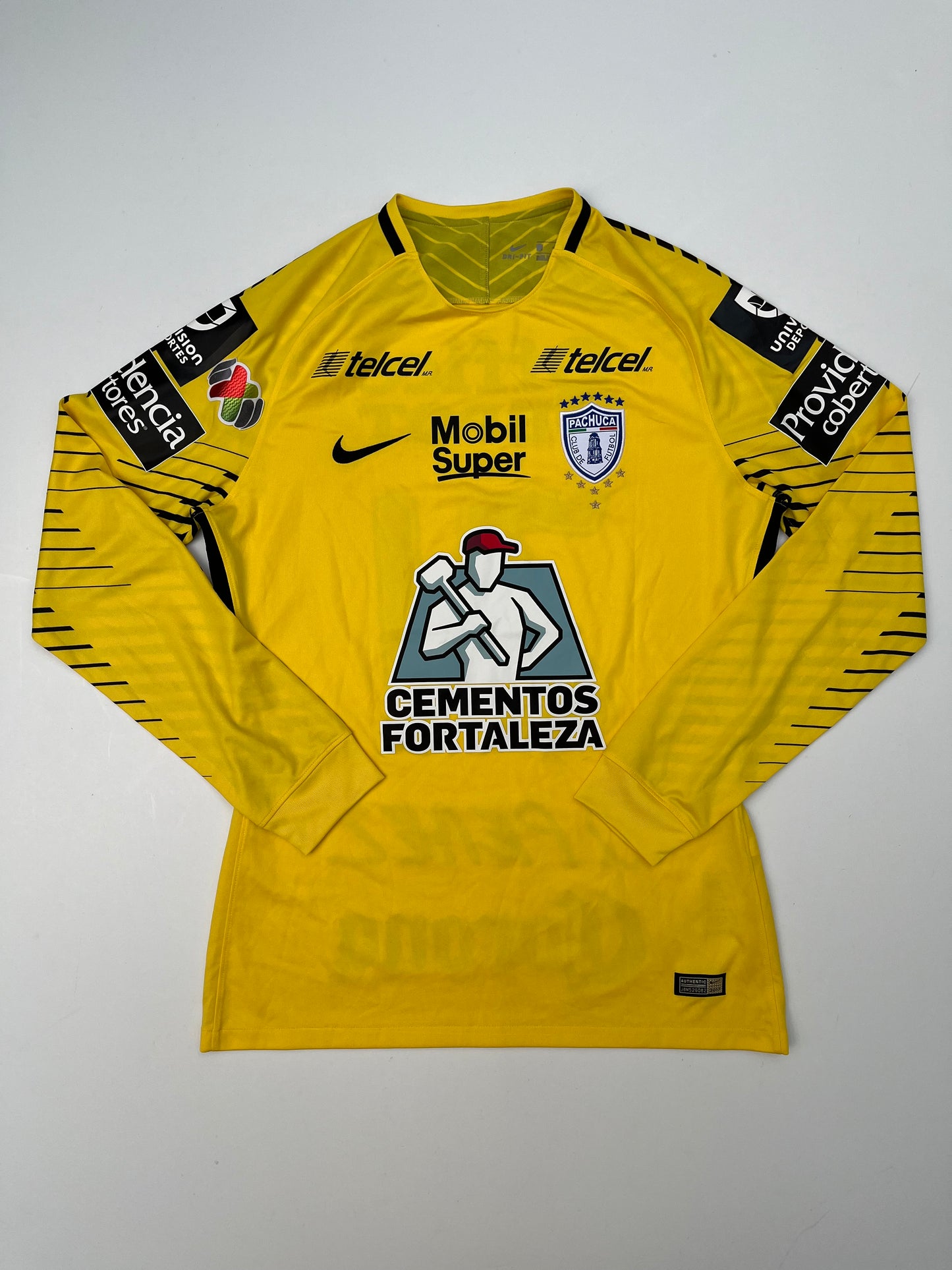Jersey Pachuca Portero 2017 2018 Match Worn Óscar Pérez (L)