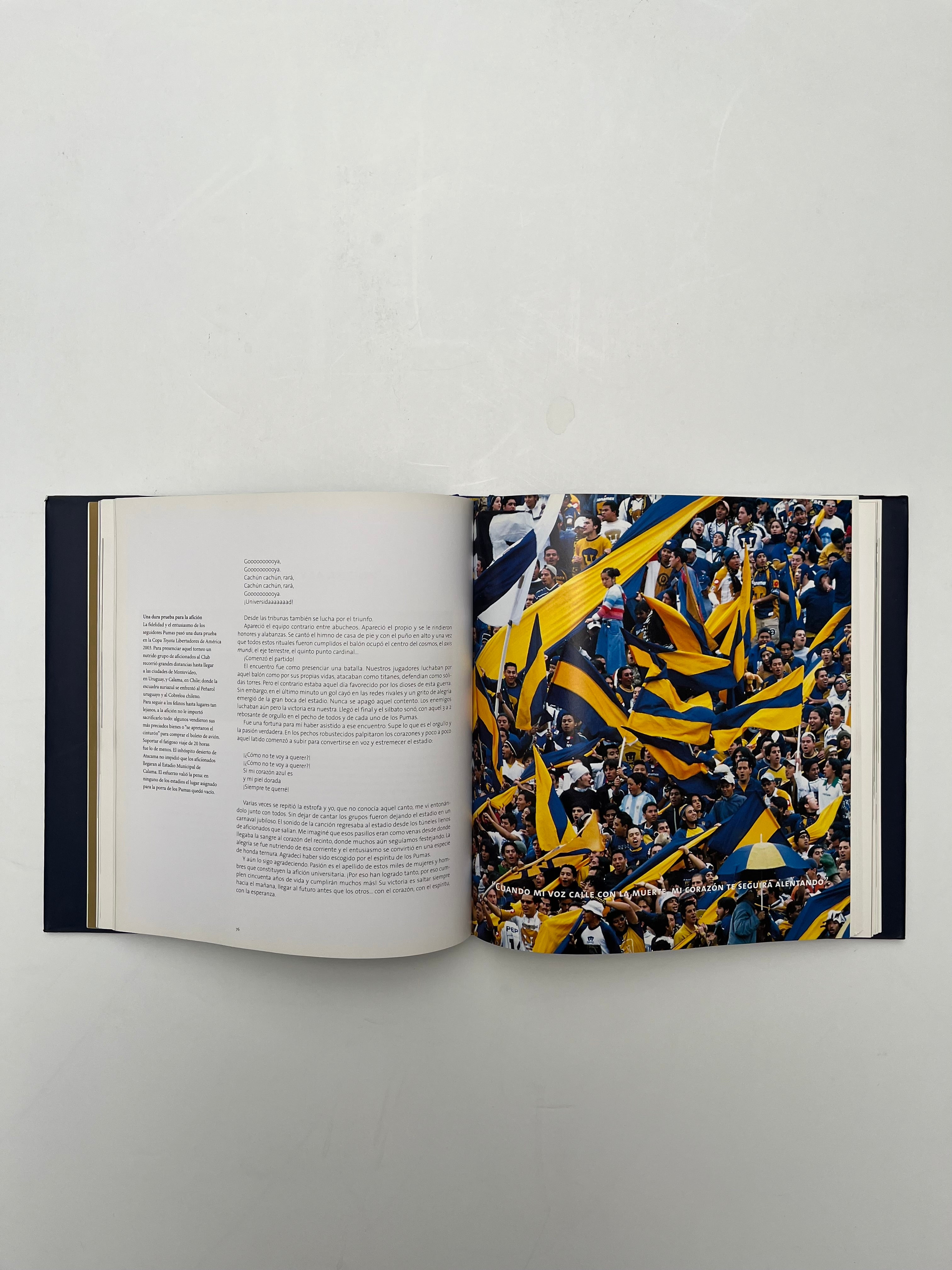 Libro Pumas 1954-2004 Edición Pasta Dura