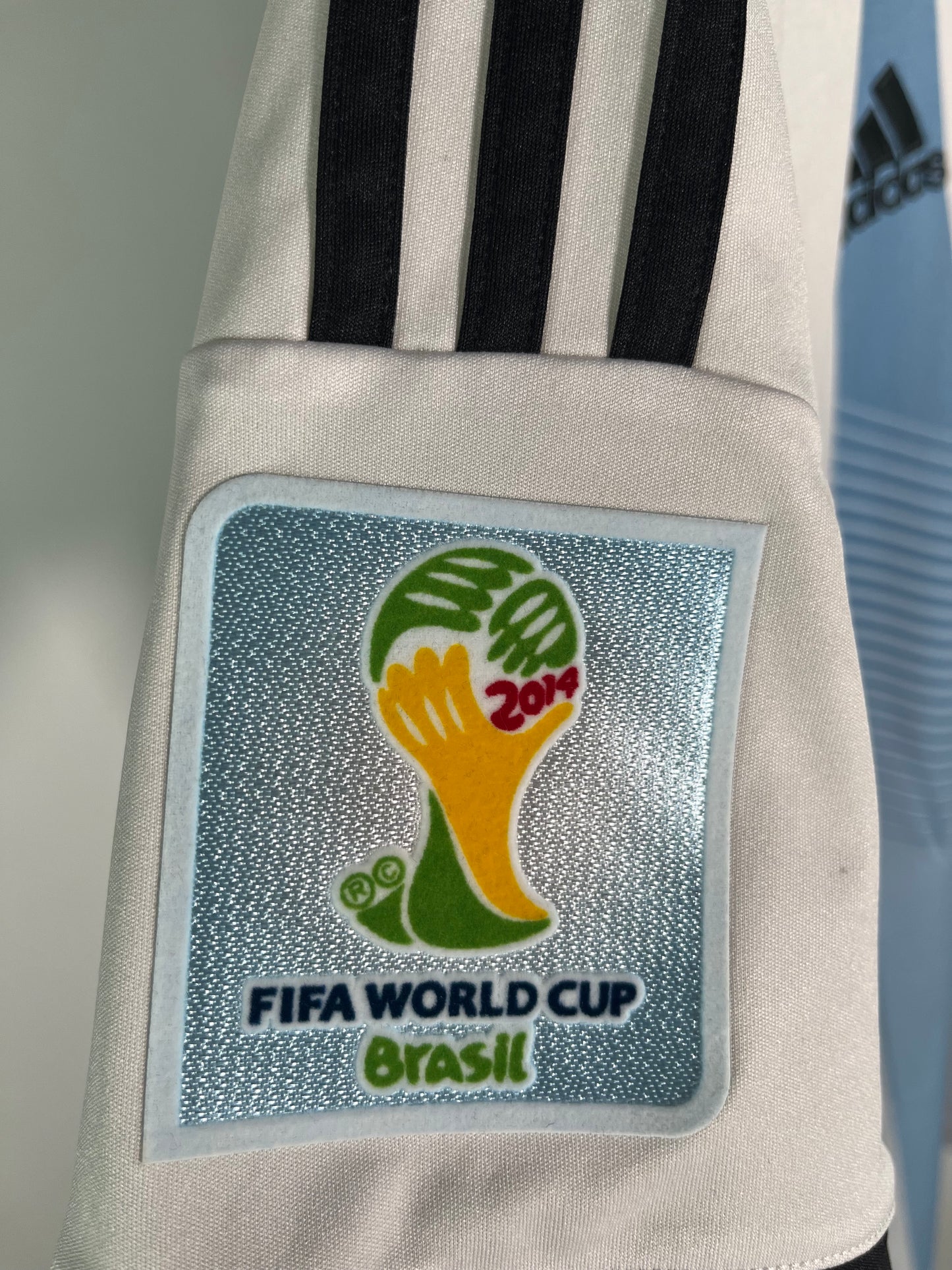 Jersey Argentina Local 2014 2015 *March Detail vs Holanda* Lionel Messi (M)