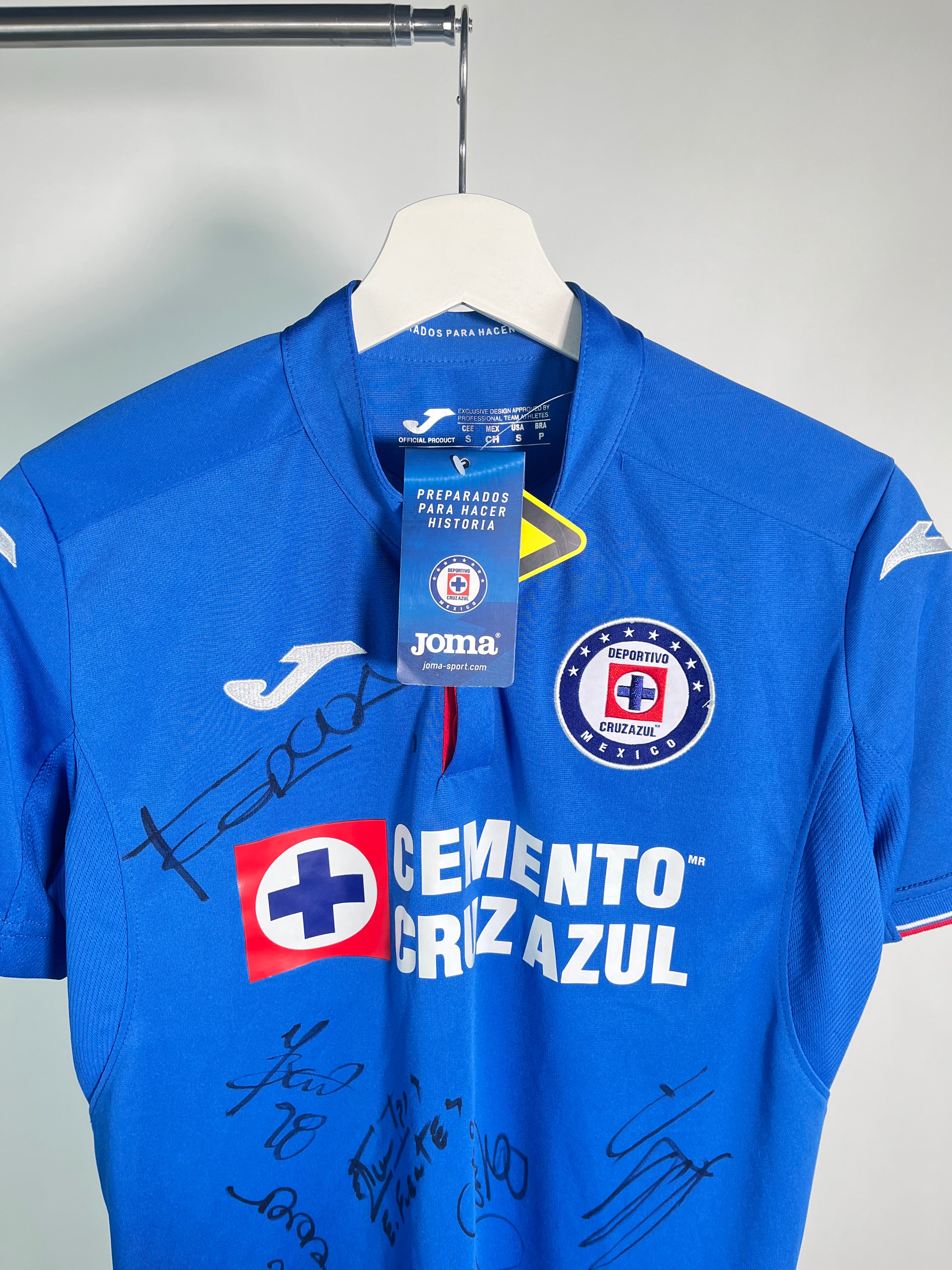 Jersey Cruz Azul Local 2018 2019 Autografiado *C/Etiquetas* (S)