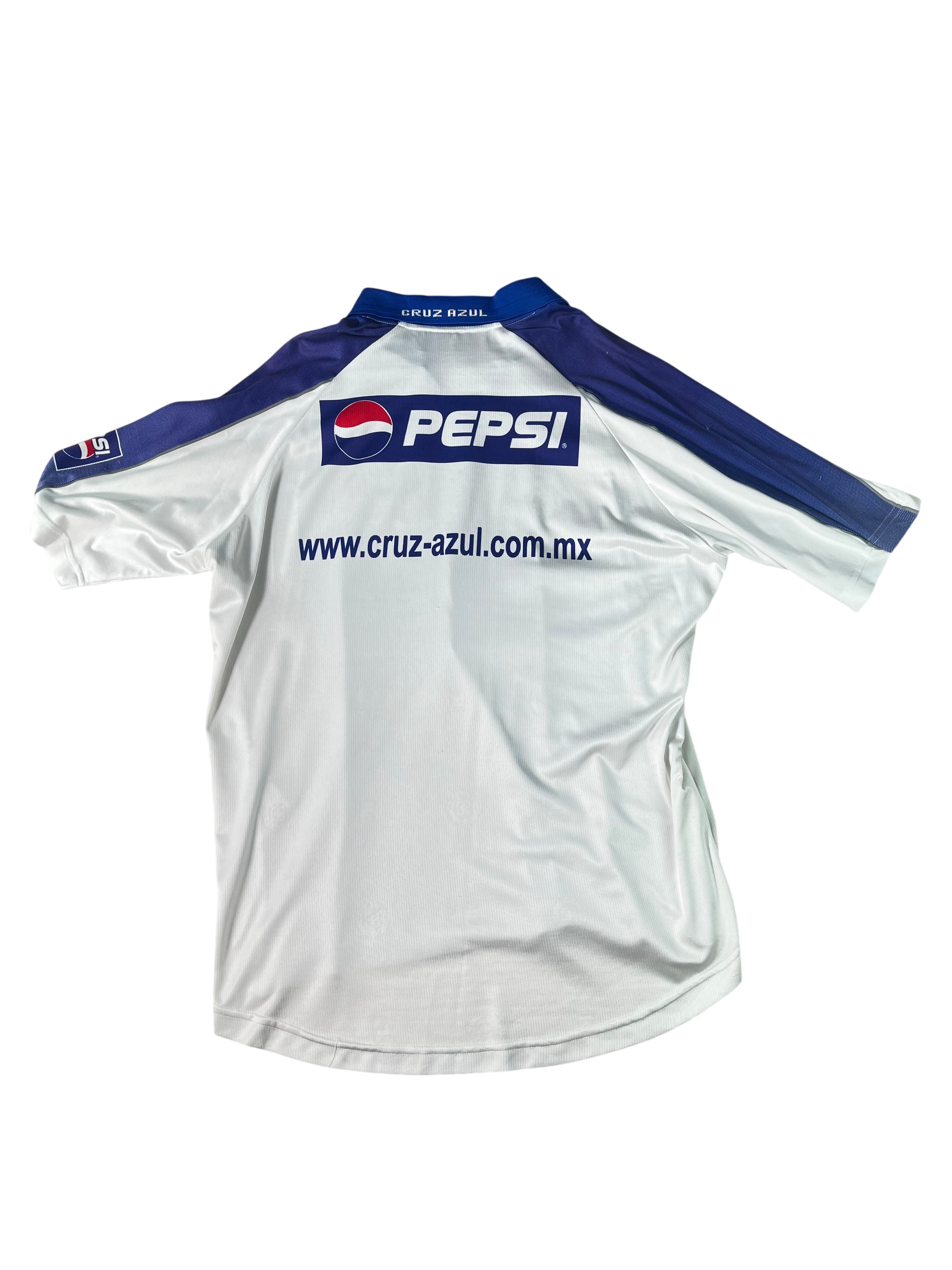 Jersey Cruz Azul Visita 2000 2001 (XL)