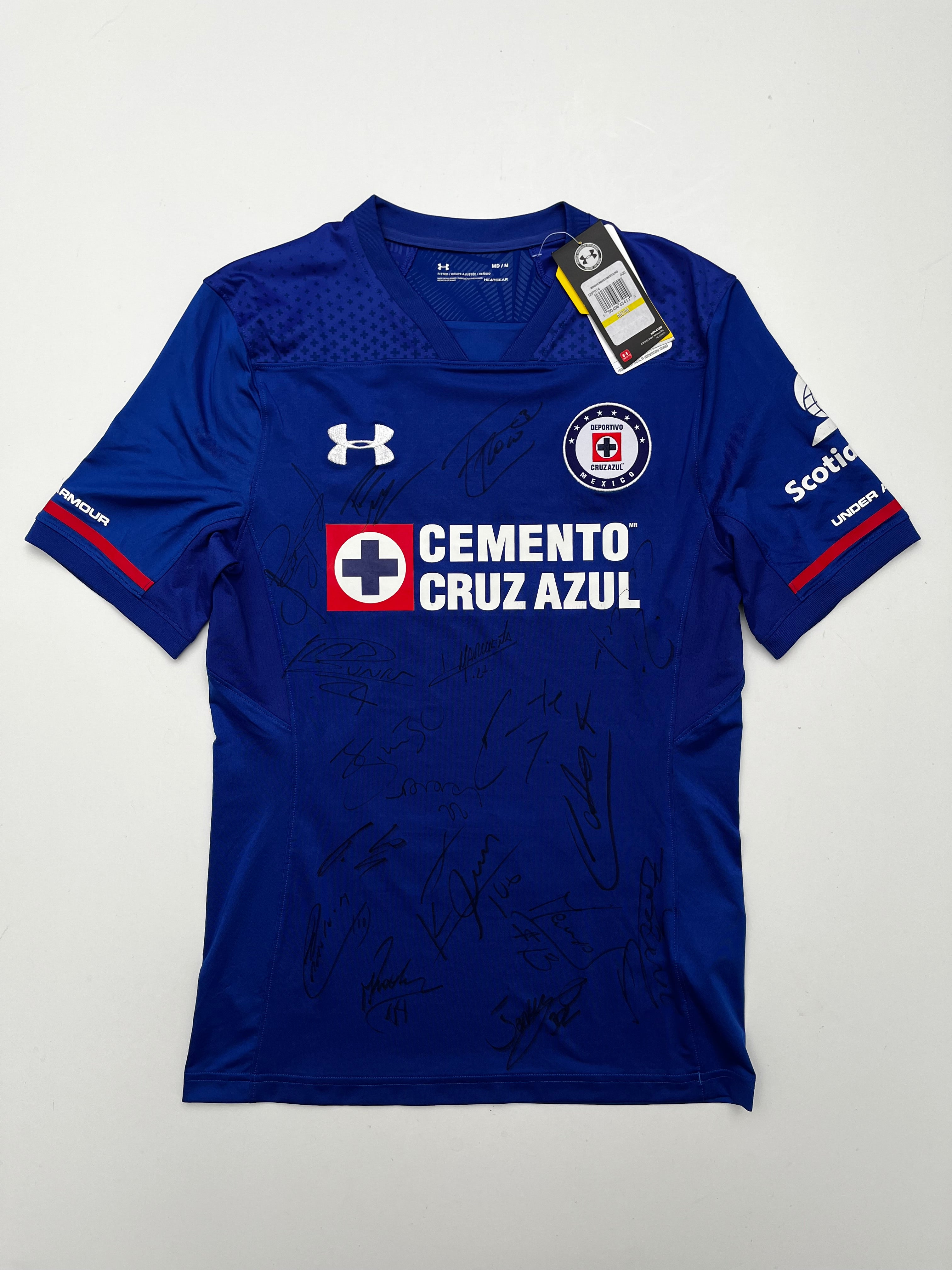 Jersey Cruz Azul Local 2017 2018 Autografiada *C/Etiquetas* (M)