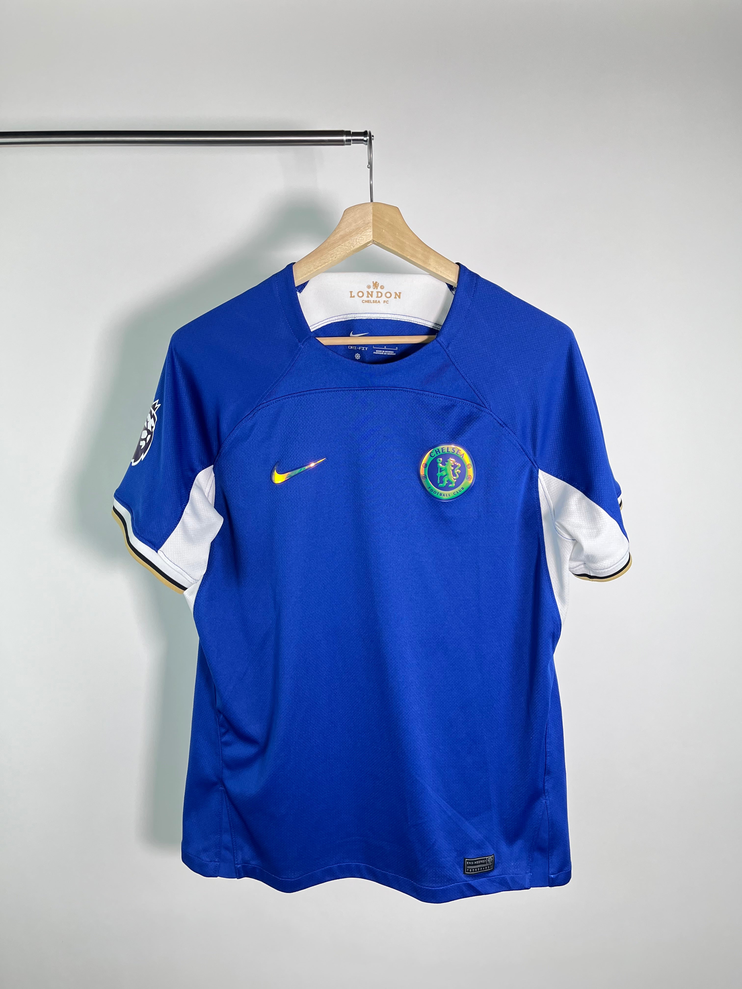 Jersey Chelsea Local 2023 2024 Mijailo Mudryk (L)