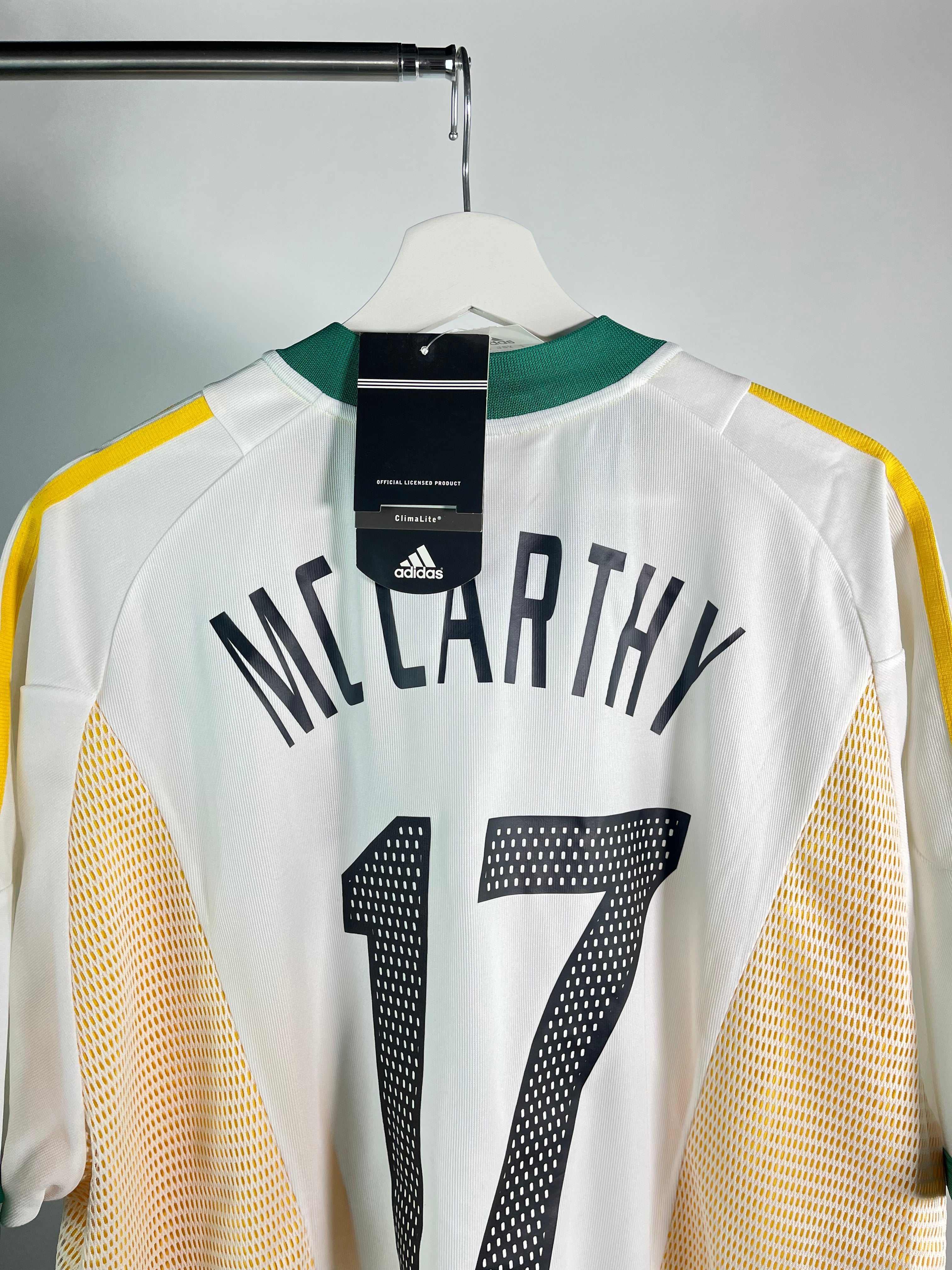 Jersey Sudáfrica Visita 2002 2004 Mc Carthy *C/Etiquetas* (XL)