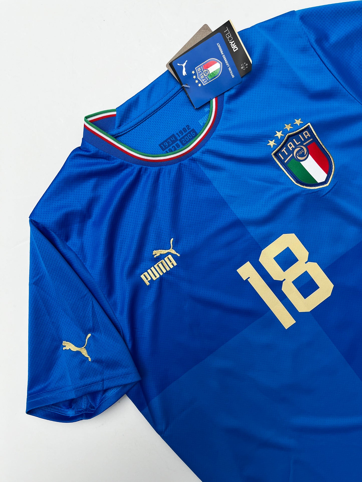 Jersey Italia Local 2022 2023 *C/Etiquetas* Nicolò Barella (M)