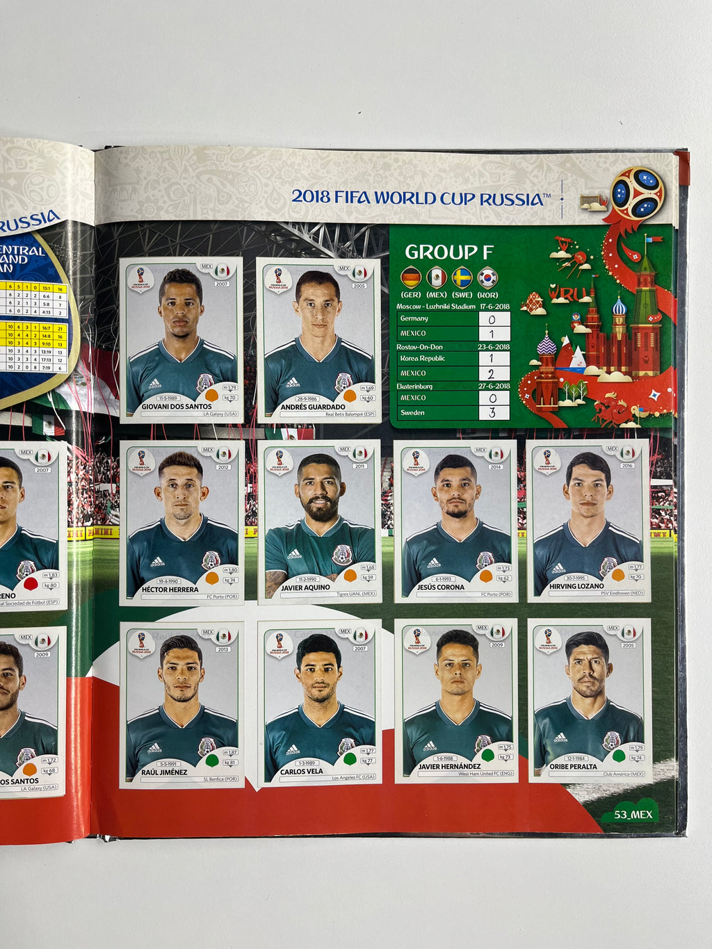 Álbum Panini Mundial Rusia 2018 Pasta Dura (Completo)