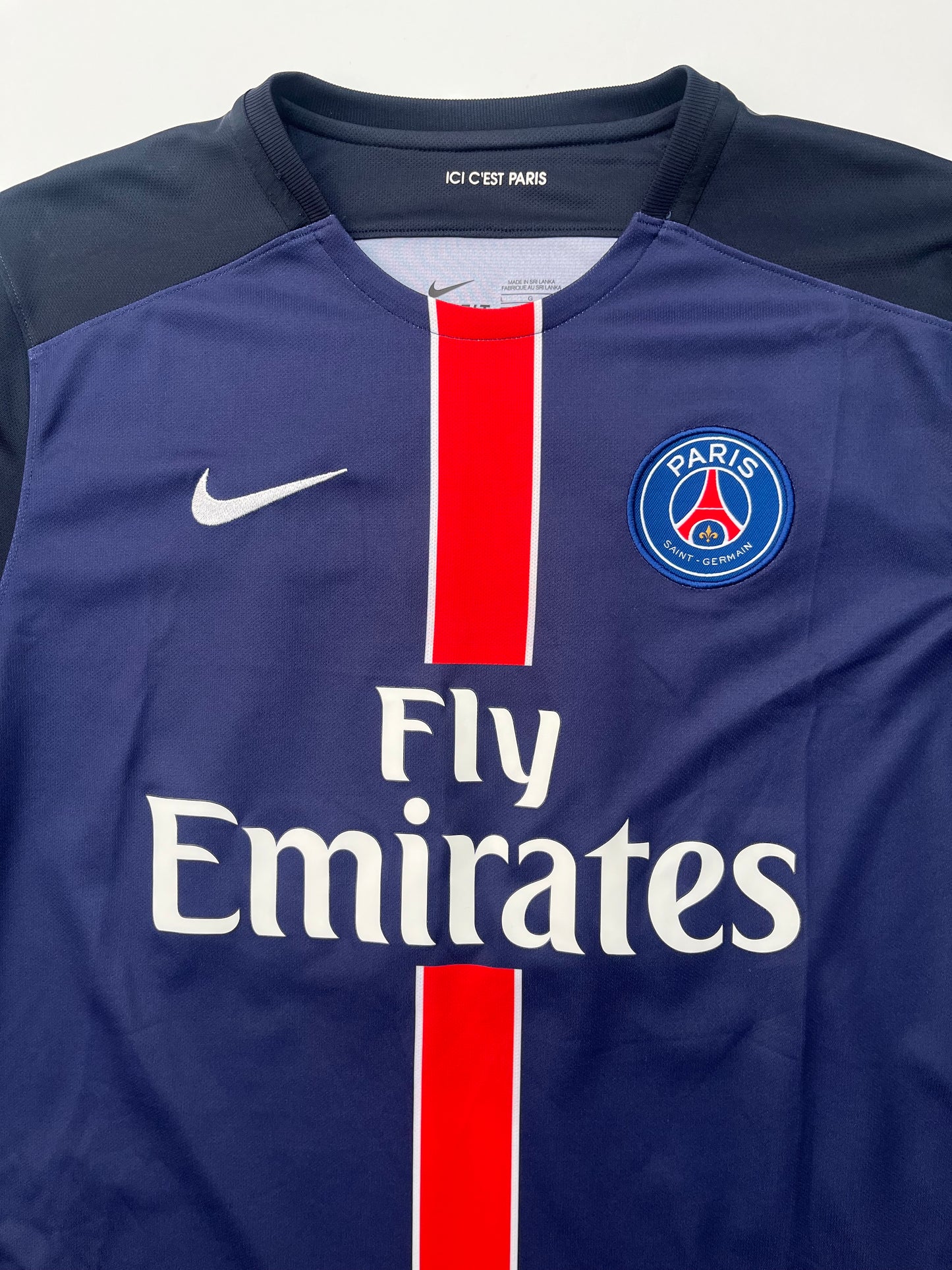 Jersey PSG Local 2015 2016 Zlatan Ibrahimovic (L)