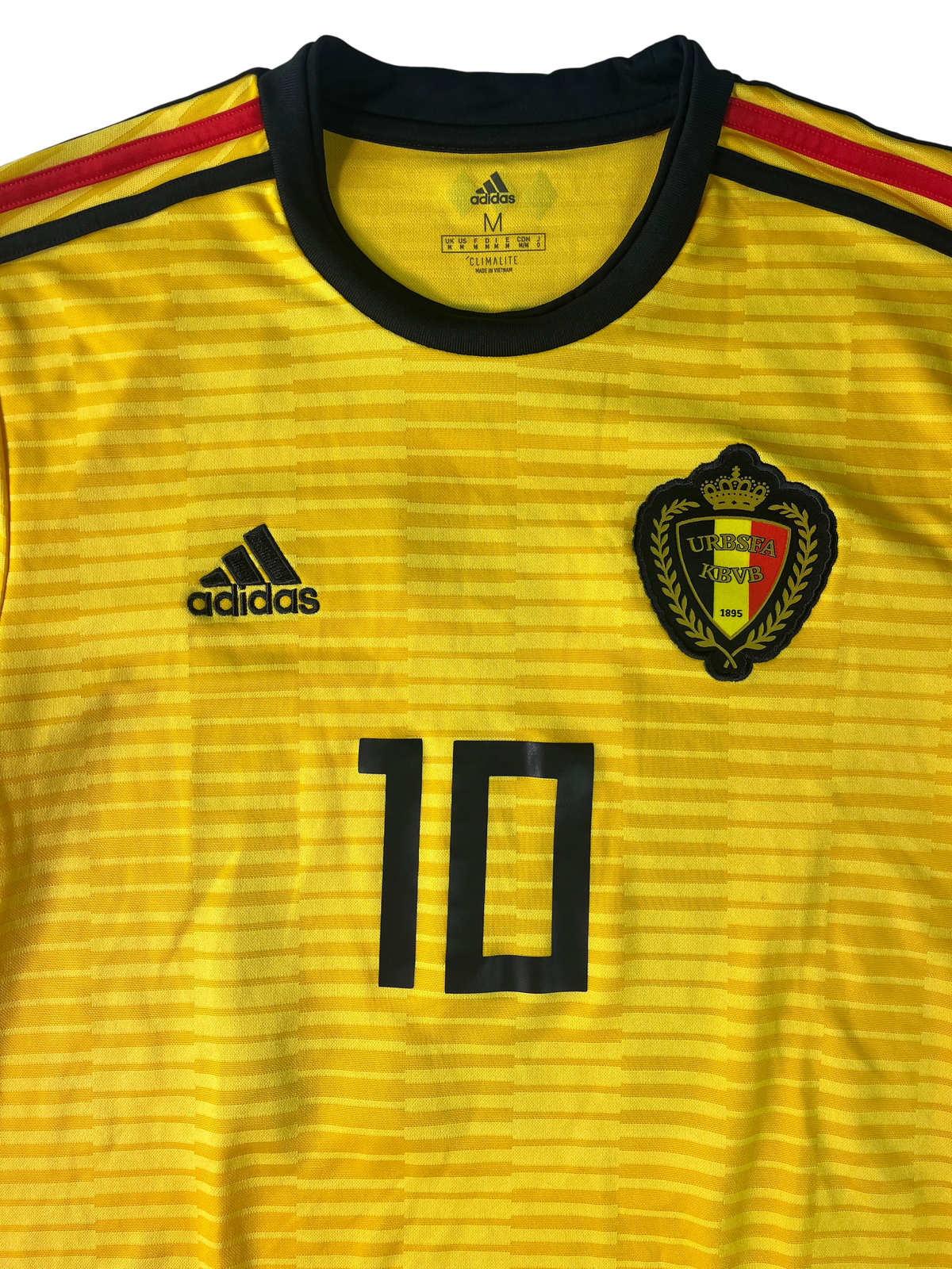 Jersey Bélgica Visita 2018 2020 Eden Hazard (M)