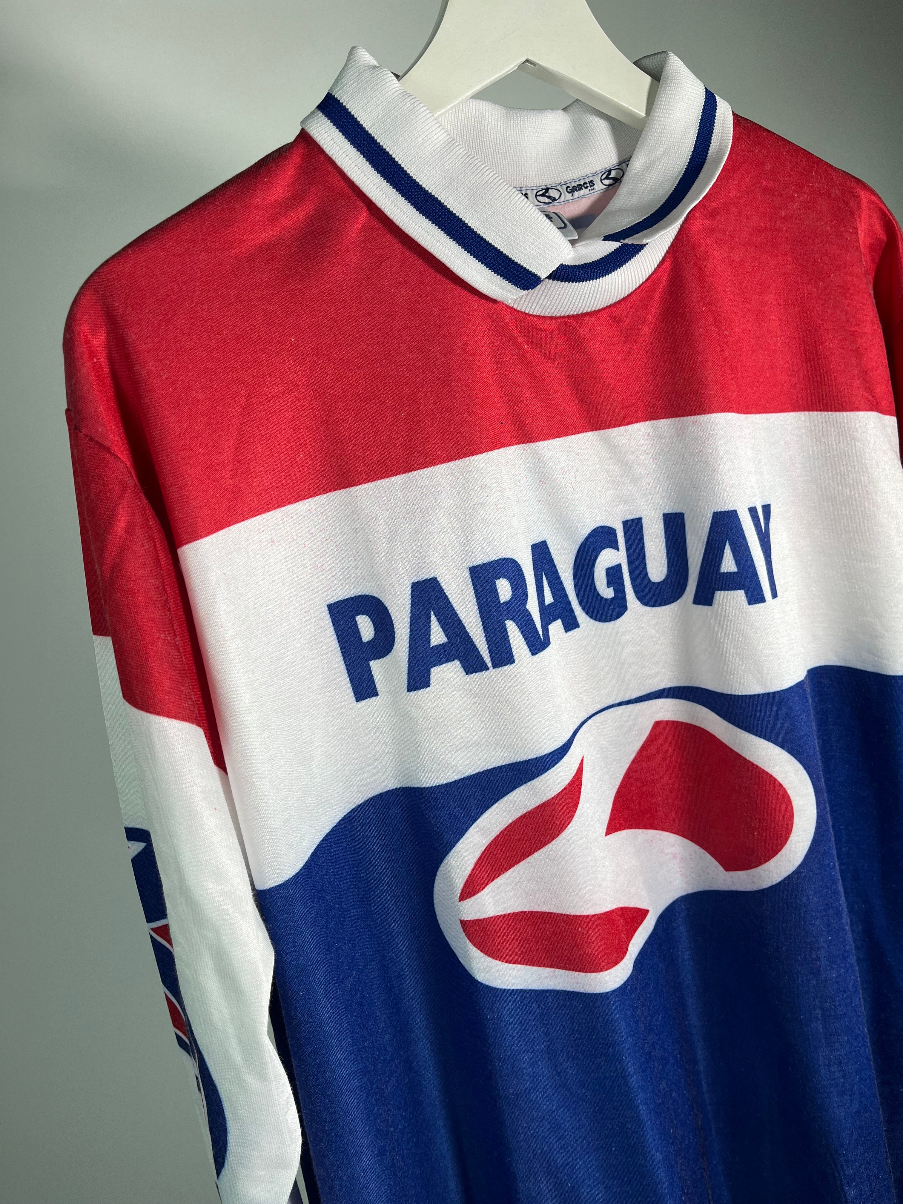 Jersey Paraguay Especial 1998 2001 Manga Larga Rubén Ruíz Díaz (L)