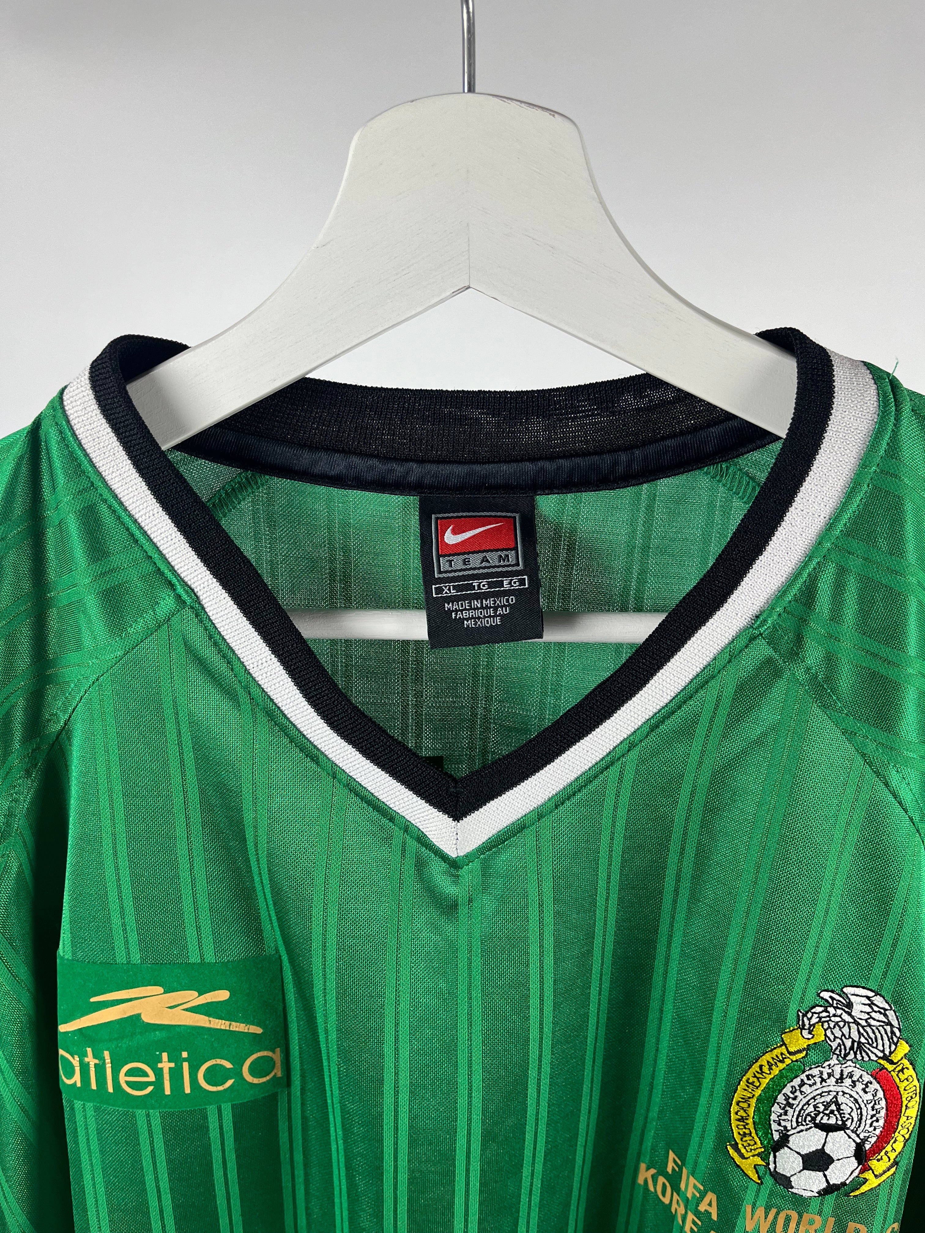 Jersey Portero México 2002 Utilería Preparado Para Jorge Campos *Corea-Japón* (XL)
