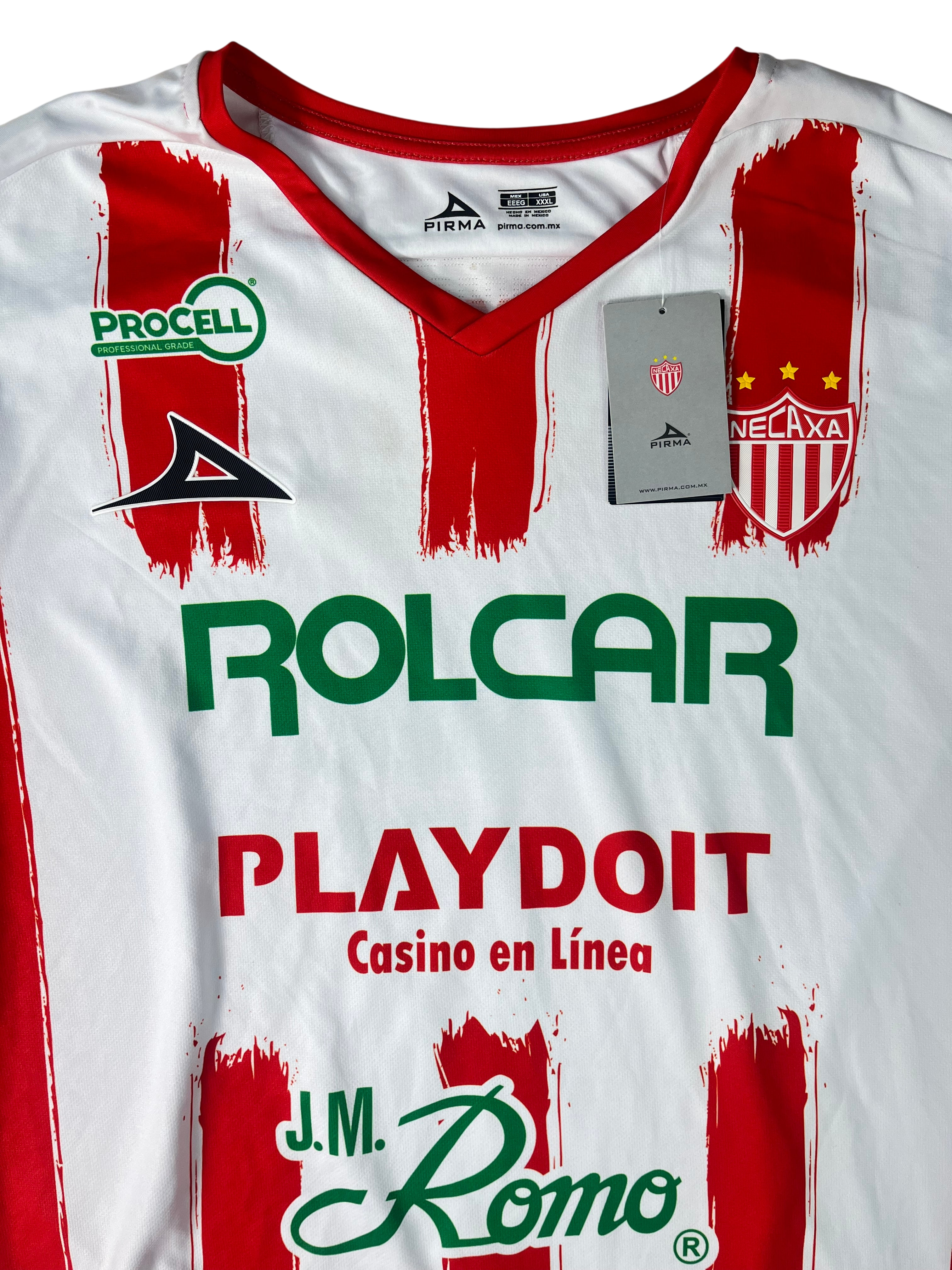Jersey Necaxa Local 2022 2023 *C/Etiquetas* Milton Giménez (XXXL)