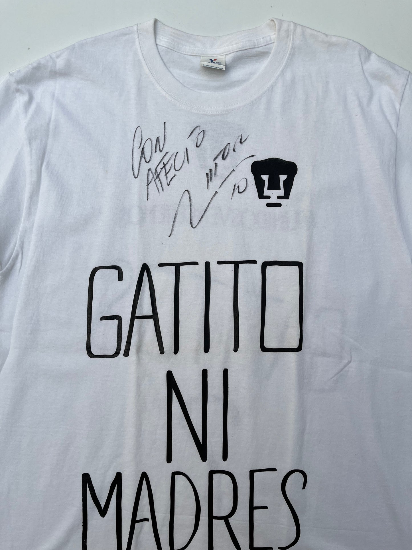 Playera Pumas 2004 Gatito Ni M***** Ailton Da Silva (L)