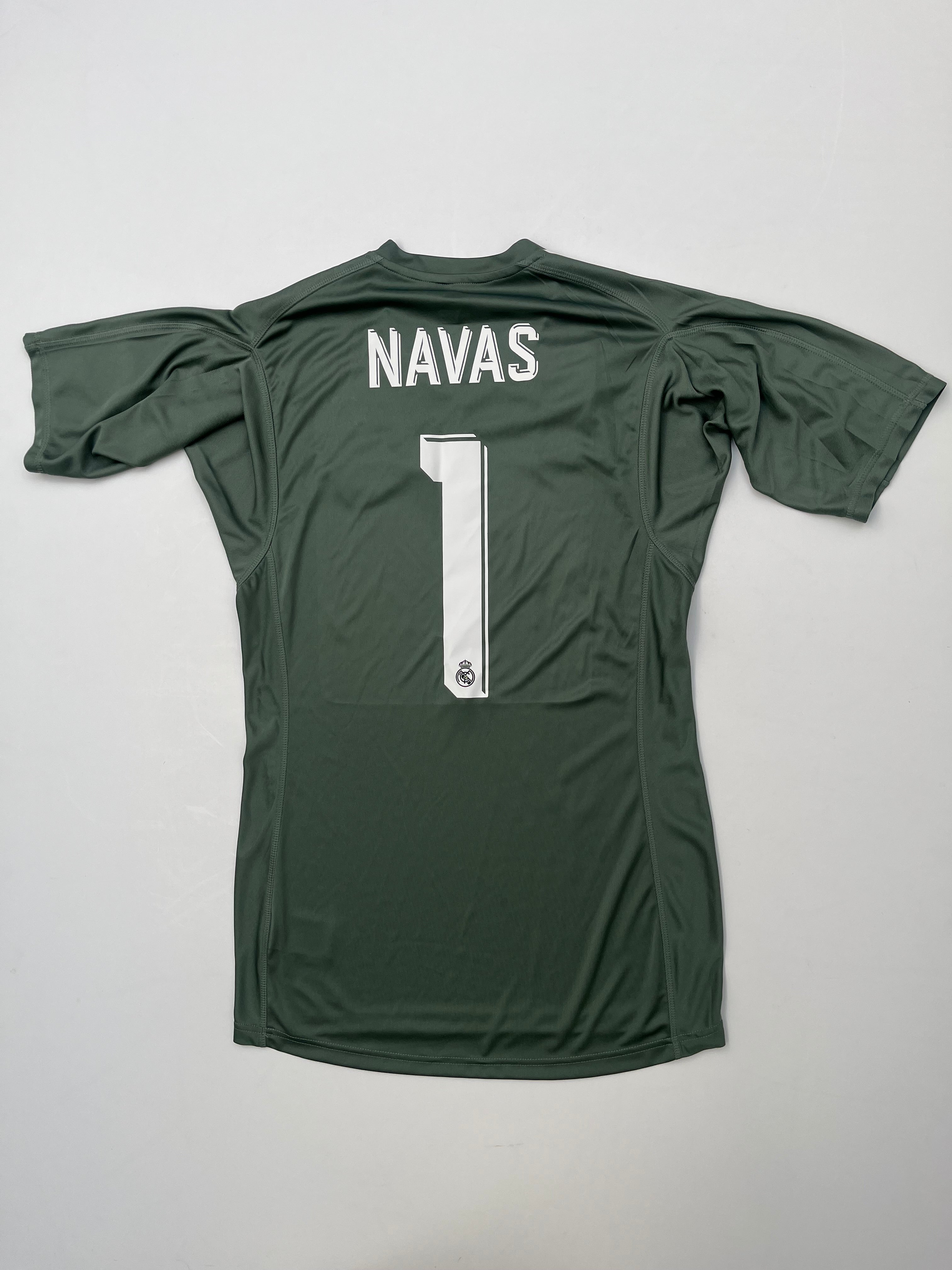 Jersey Real Madrid Portero 2017 2018 Versión Jugador Adizero Keylor Navas (S)