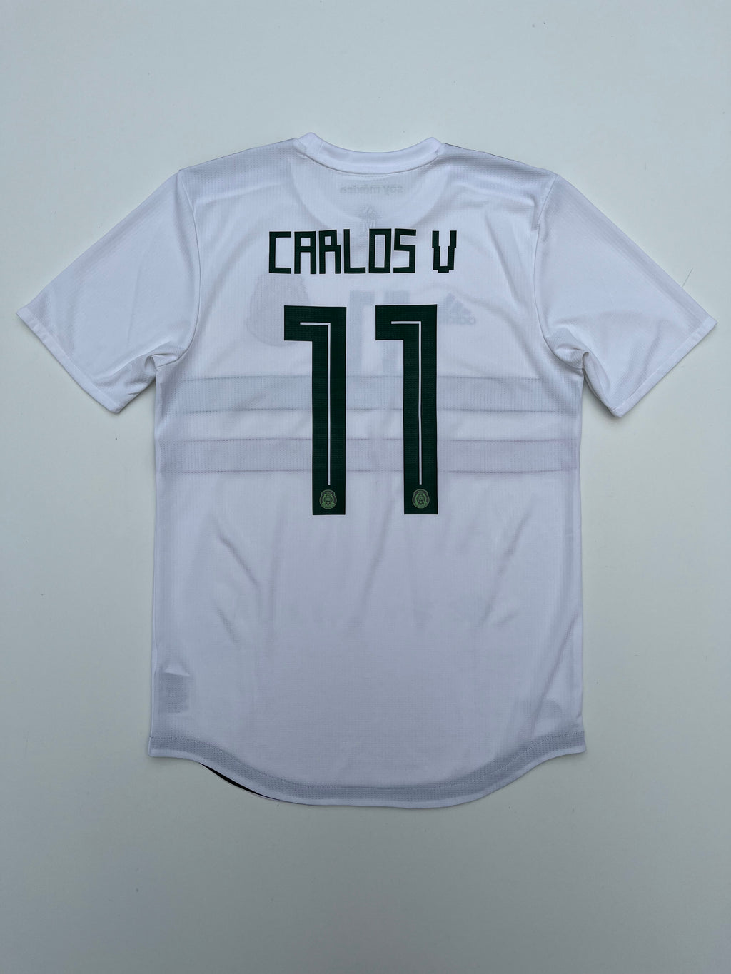 Jersey México Visita 2018 2019 Versión Jugador Carlos Vela (M)