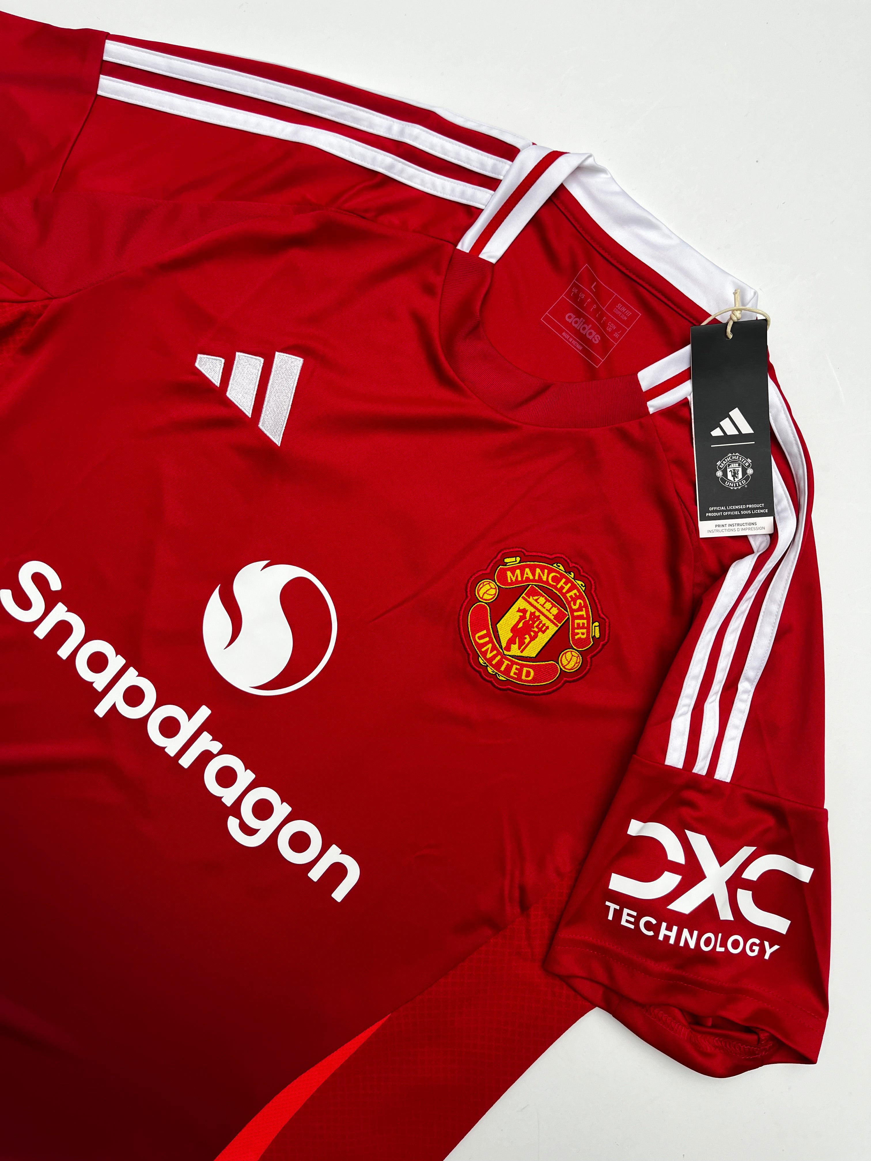 Jersey Manchester United Local 2024 2025 Alejandro Garnacho (L)