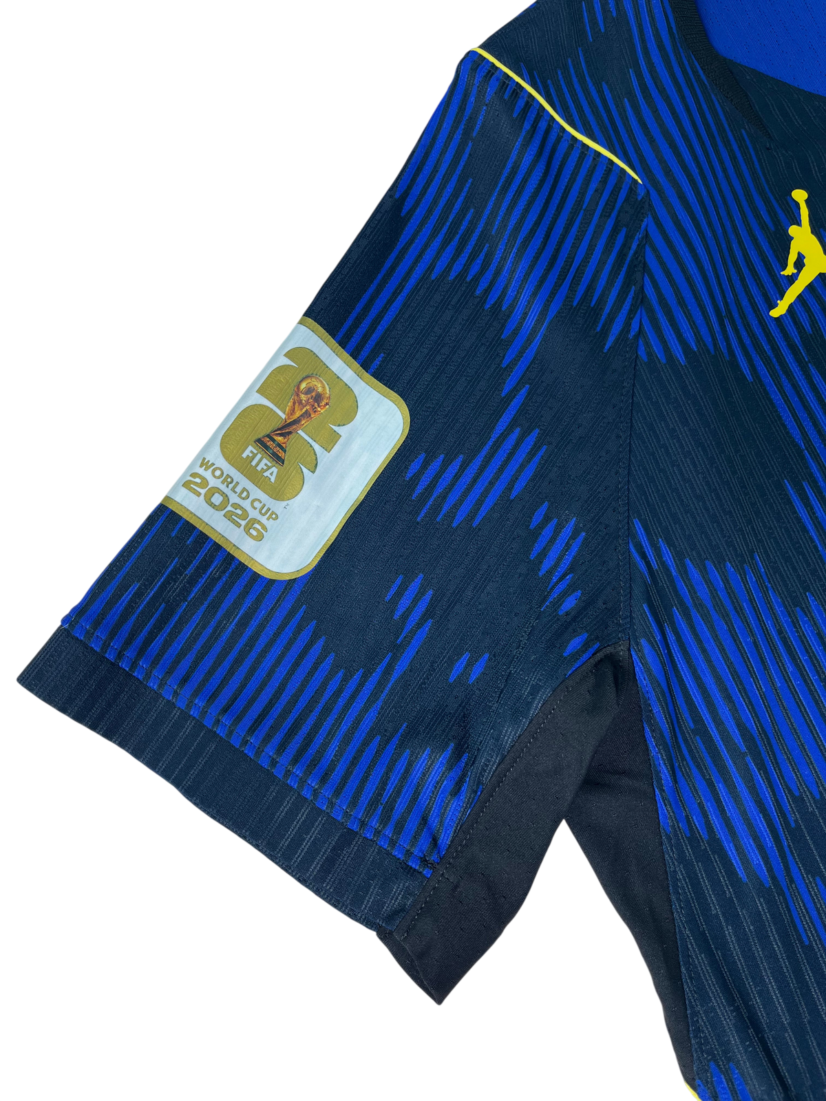 Jersey Brasil Visita 2026 2027 Versión Jugador *Match Detail vs Haití* Vinicius Júnior (M)