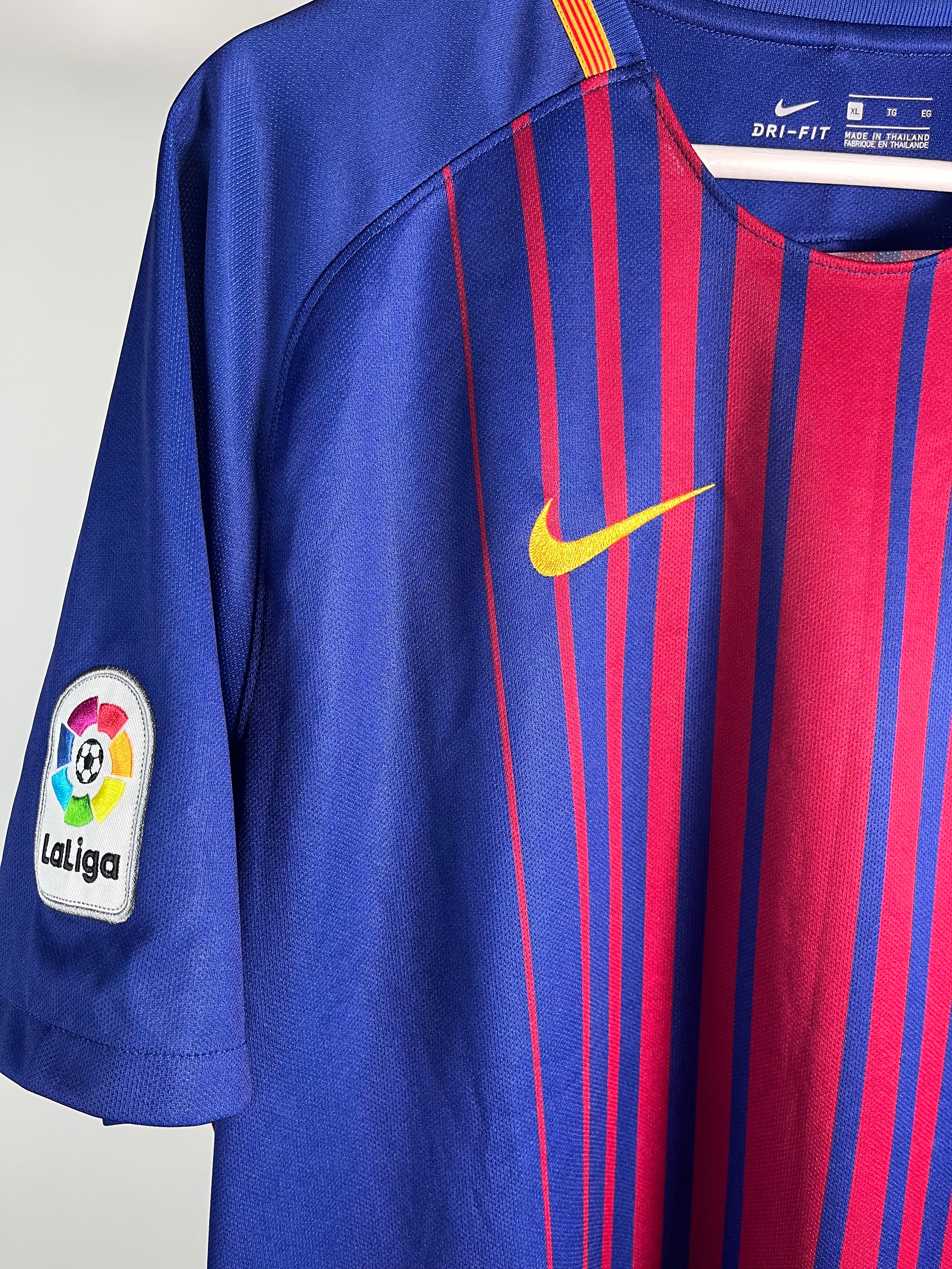 Jersey Barcelona Local 2017 2018 Lionel Messi (XL)