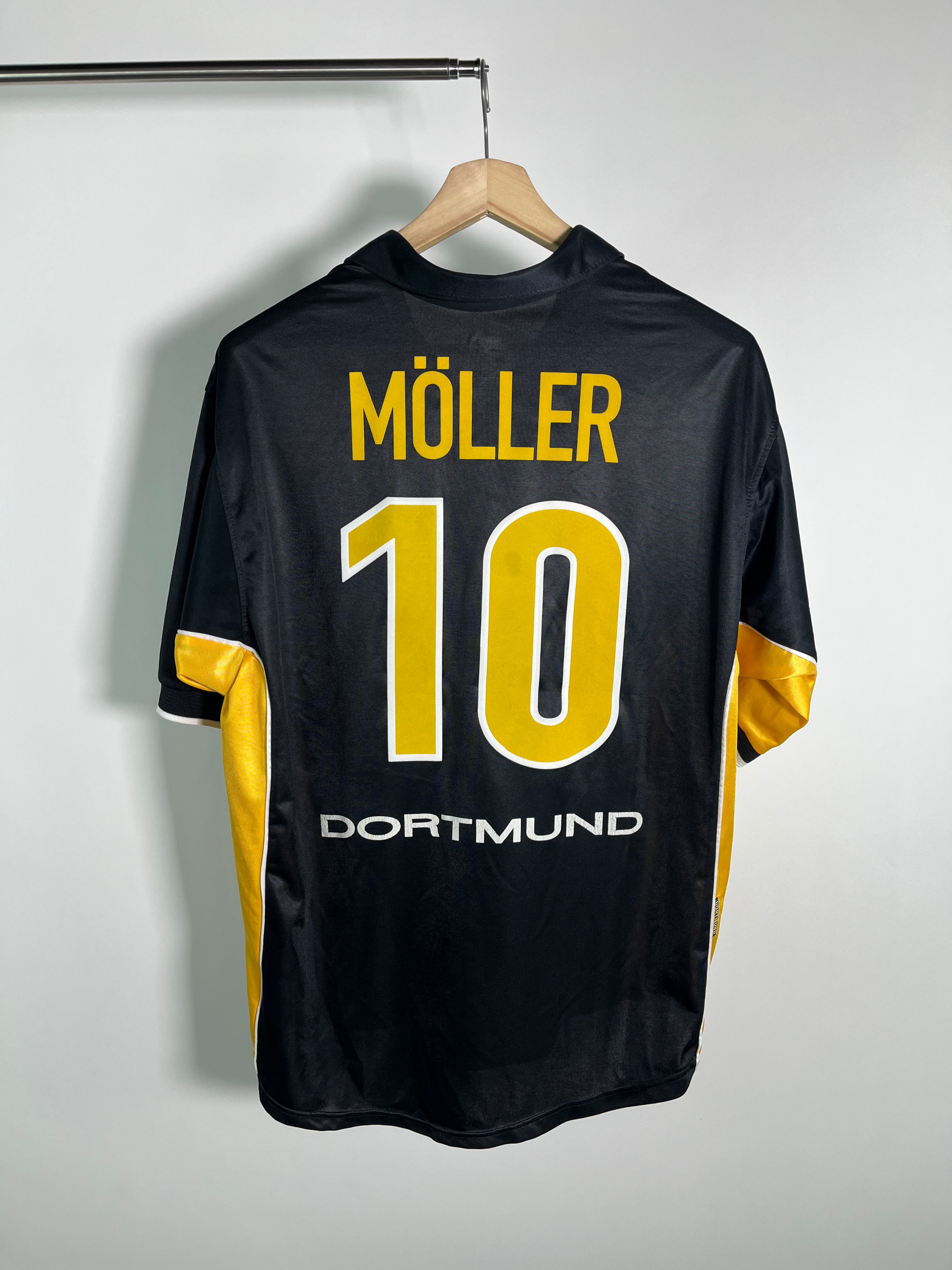 Jersey Borussia Dortmund Visita 1999 2000 Andreas Möller (L)