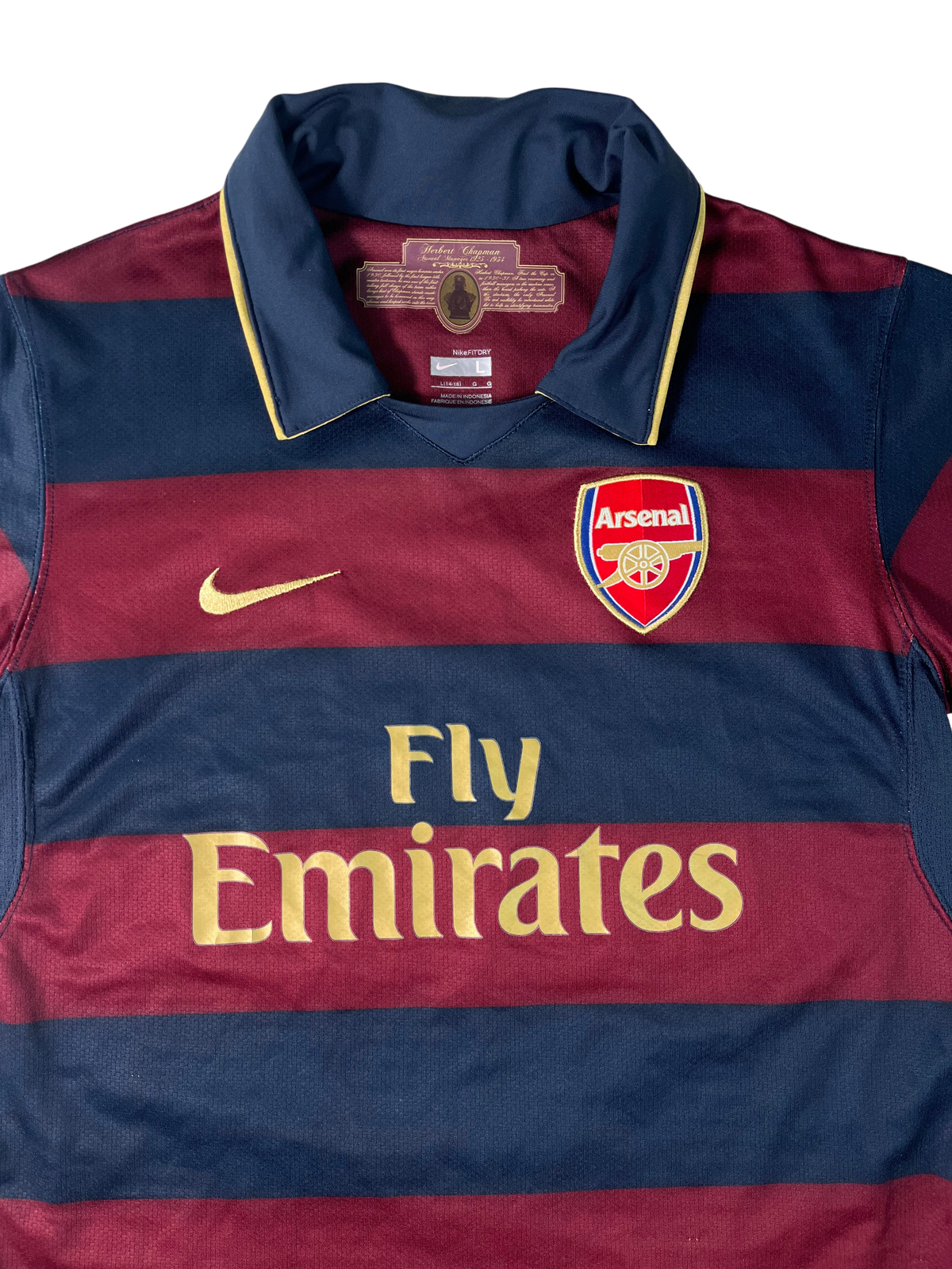Jersey Arsenal Tercera 2007 2008 (L Niño)
