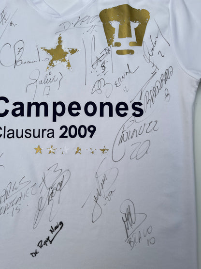 Jersey Pumas Especial Campeones 2009 Autografido (M)