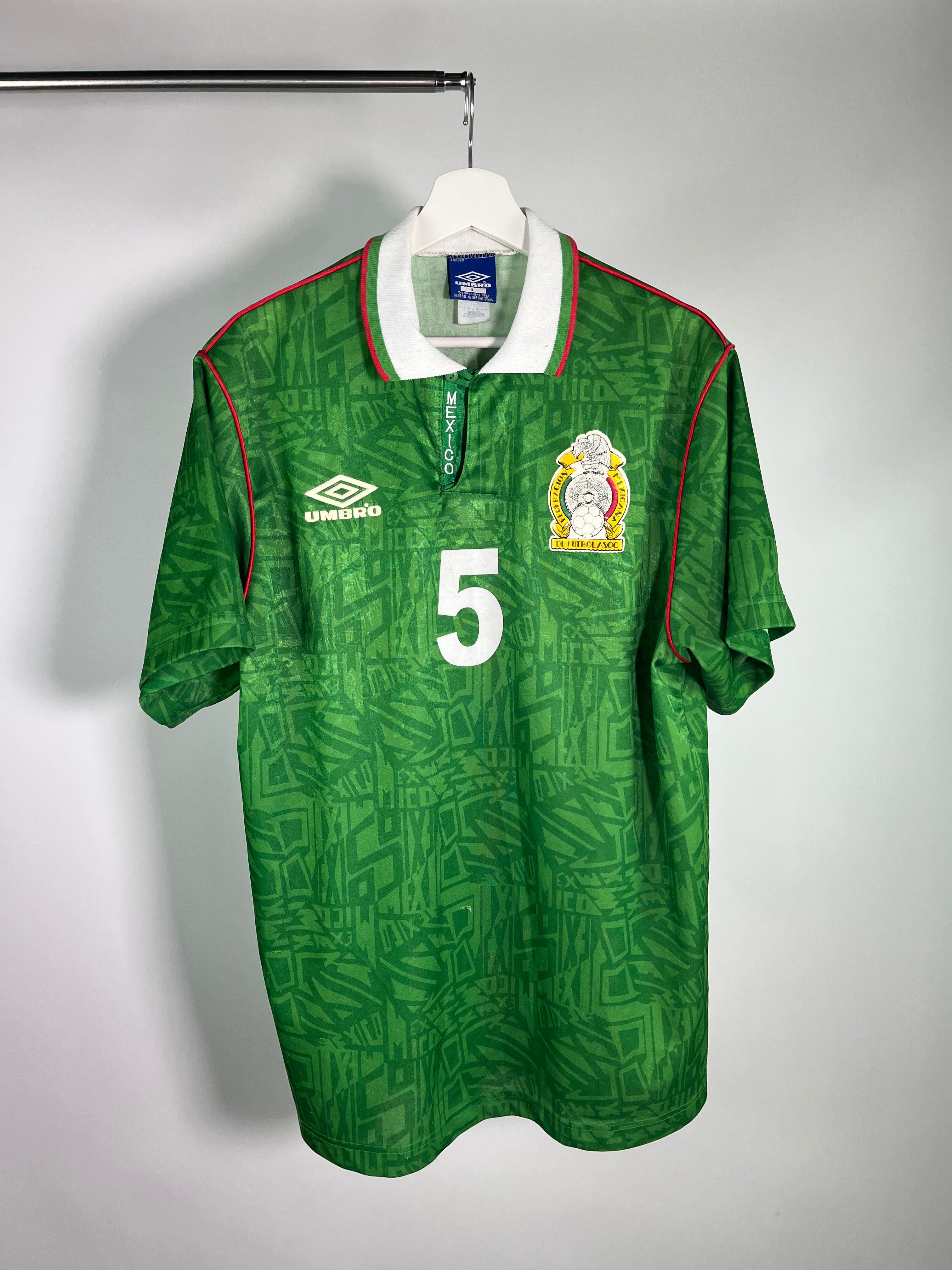 Jersey México Local 1993 1994 Ramón Ramírez (L)