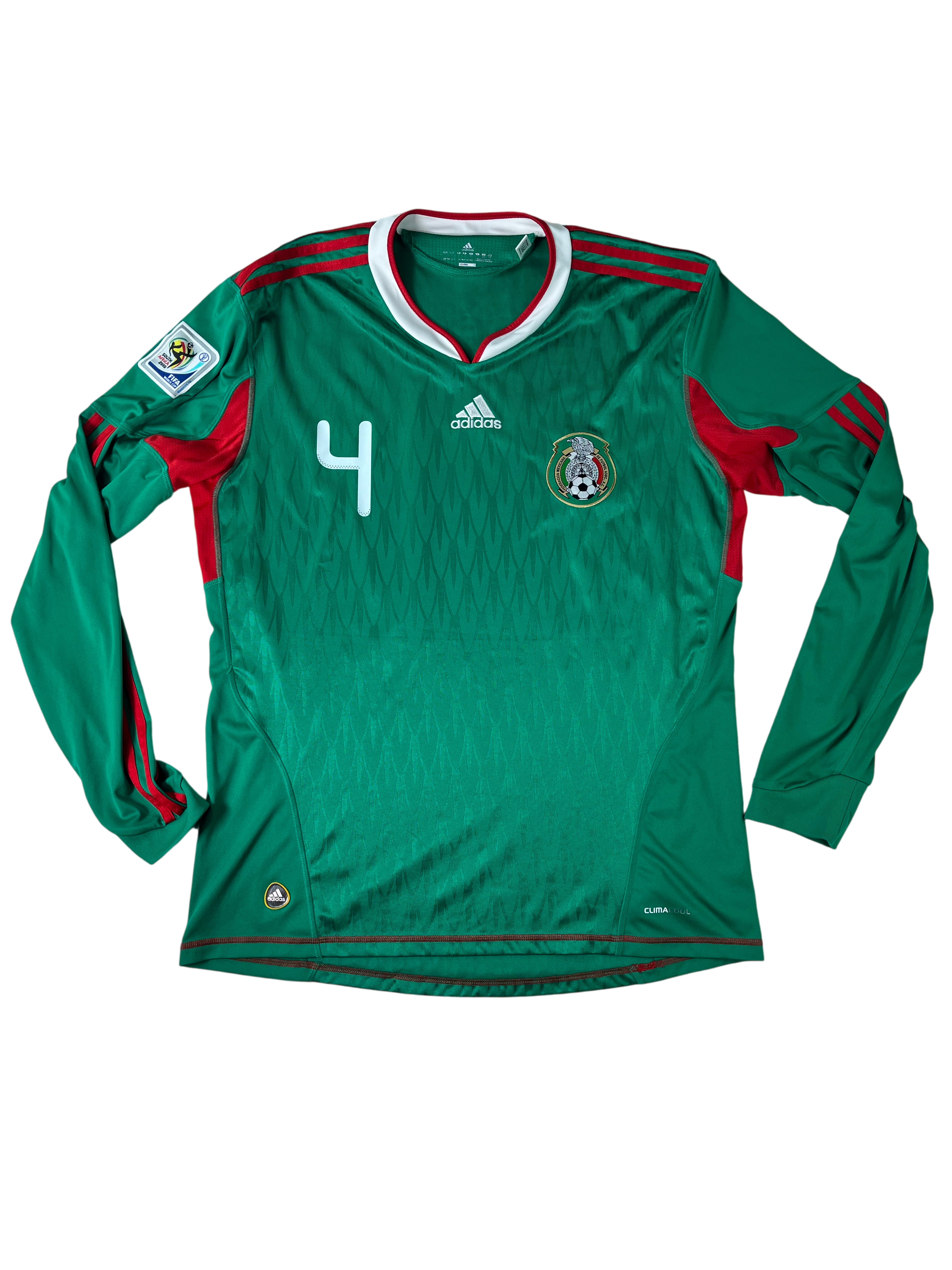 Jersey México Local 2010 2011 Manga Larga Rafael Márquez (L)
