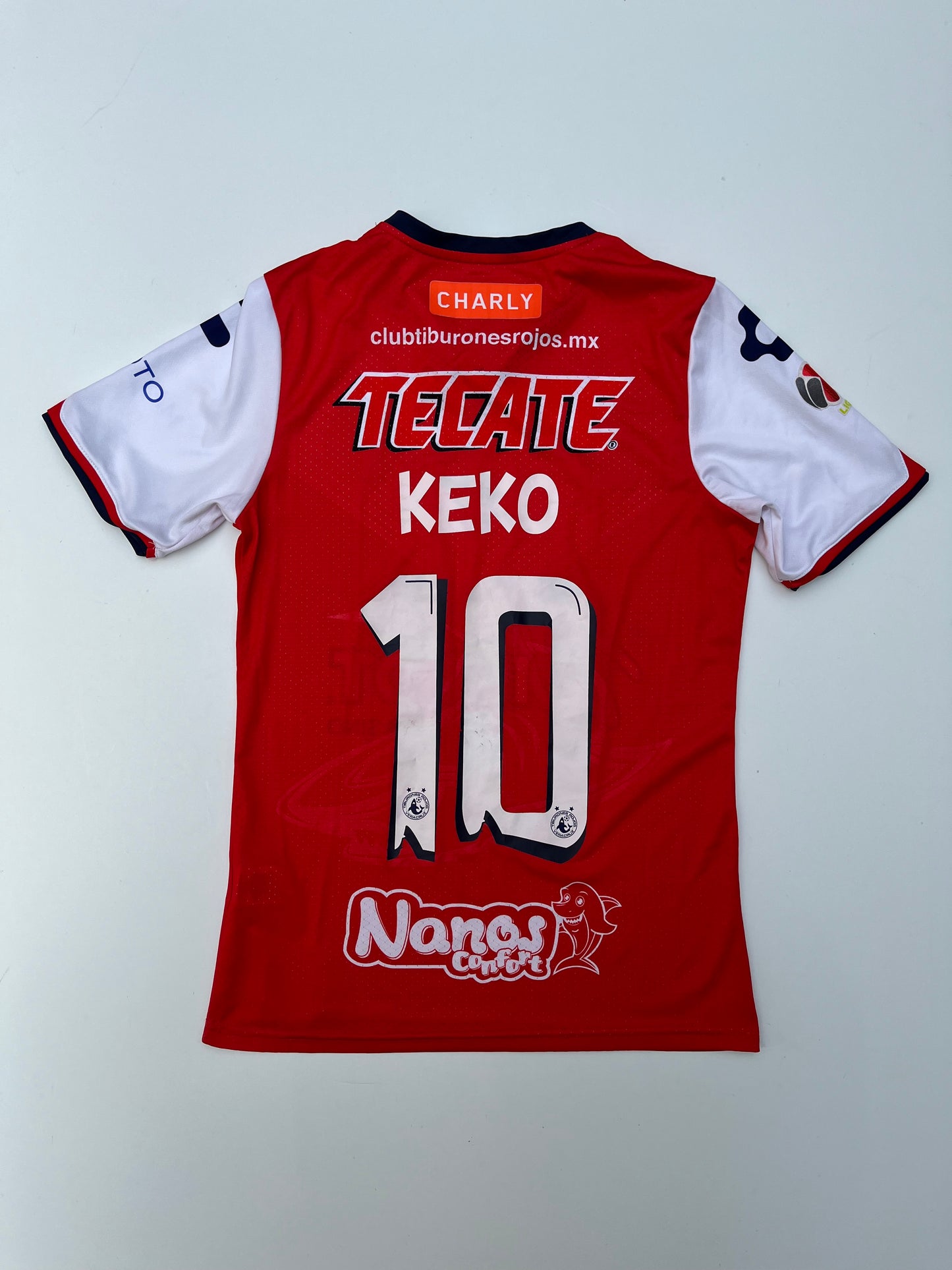 Jesey Veracruz Local 2017 2018 Match Worn Daniel Villalva (S)