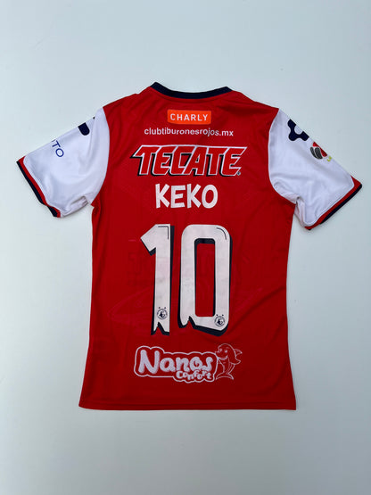 Jesey Veracruz Local 2017 2018 Match Worn Daniel Villalva (S)