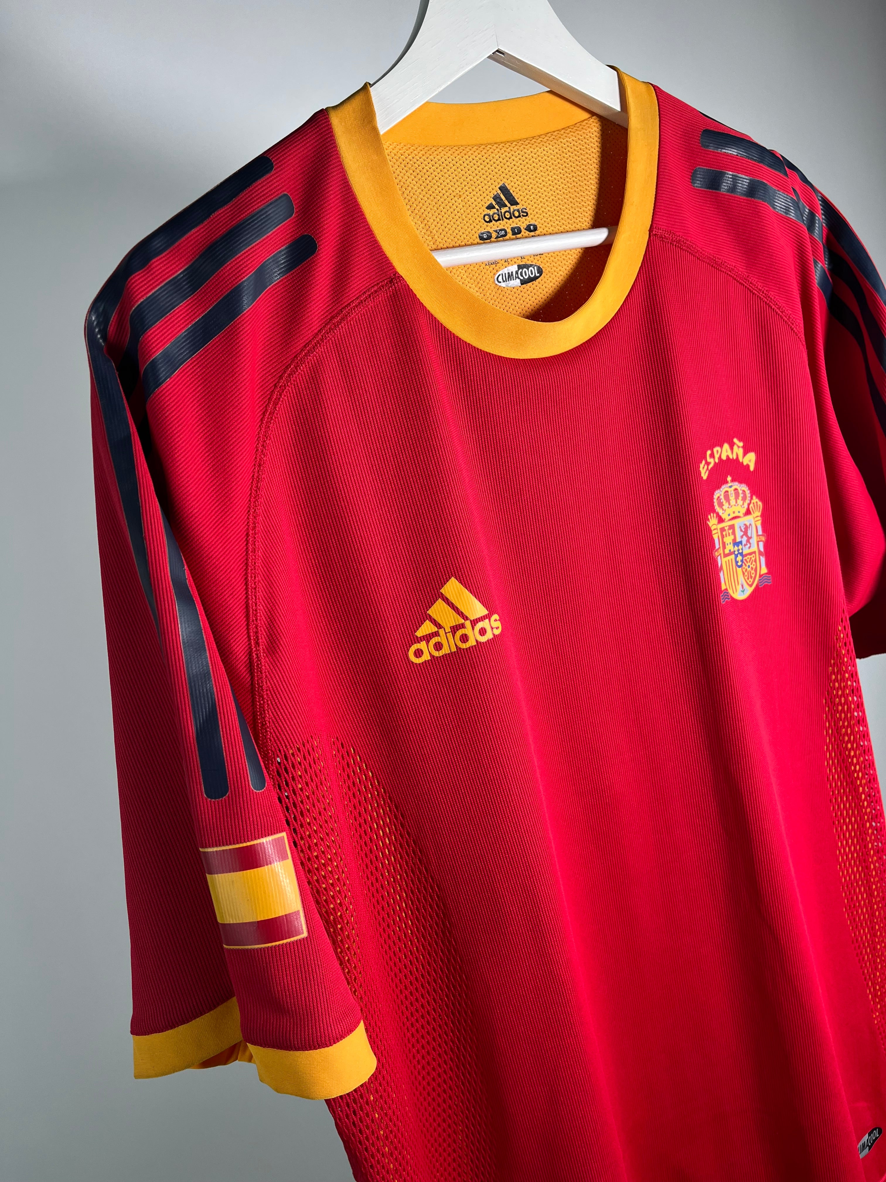 Jersey España Local 2002 2004 Versión Jugador (XL)