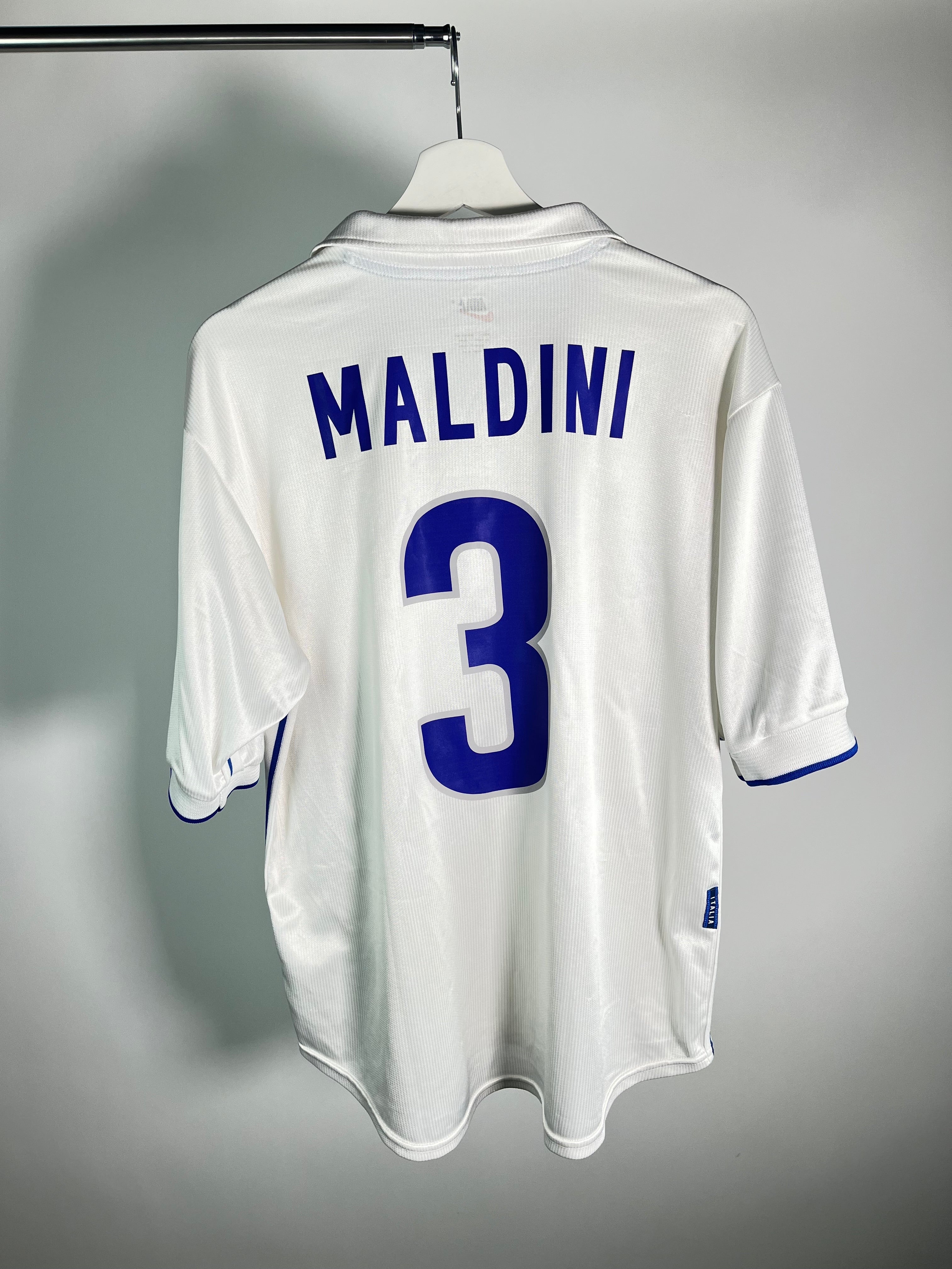 Jersey Italia Visita 1997 1998 Paolo Maldini (L)