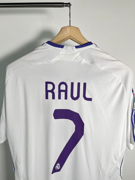 Jersey Real Madrid Local 2007 2008 *Incluye Short* Raúl González (L)