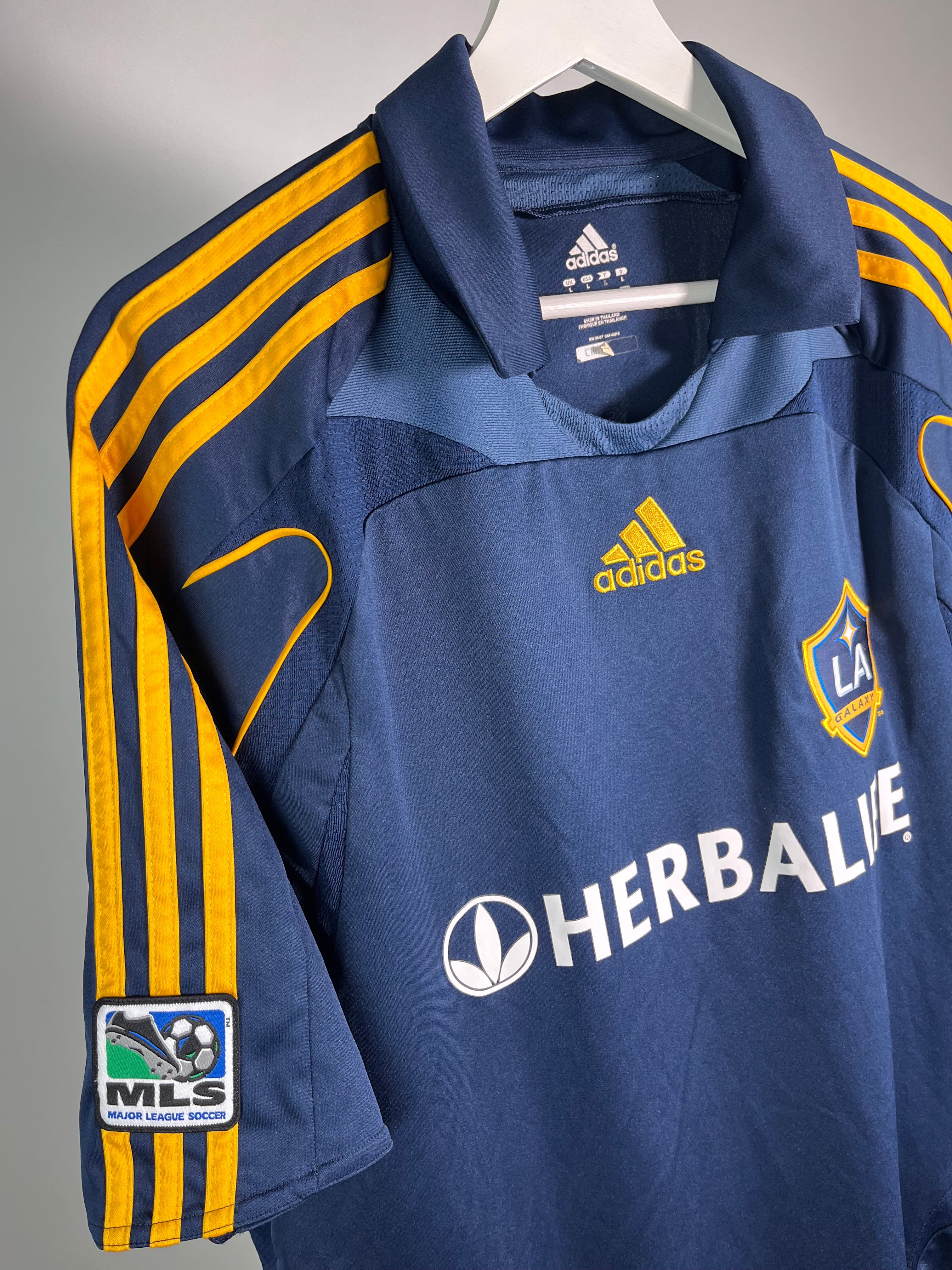 Jersey LA Galaxy Visita 2007 2008 David Beckham (L)