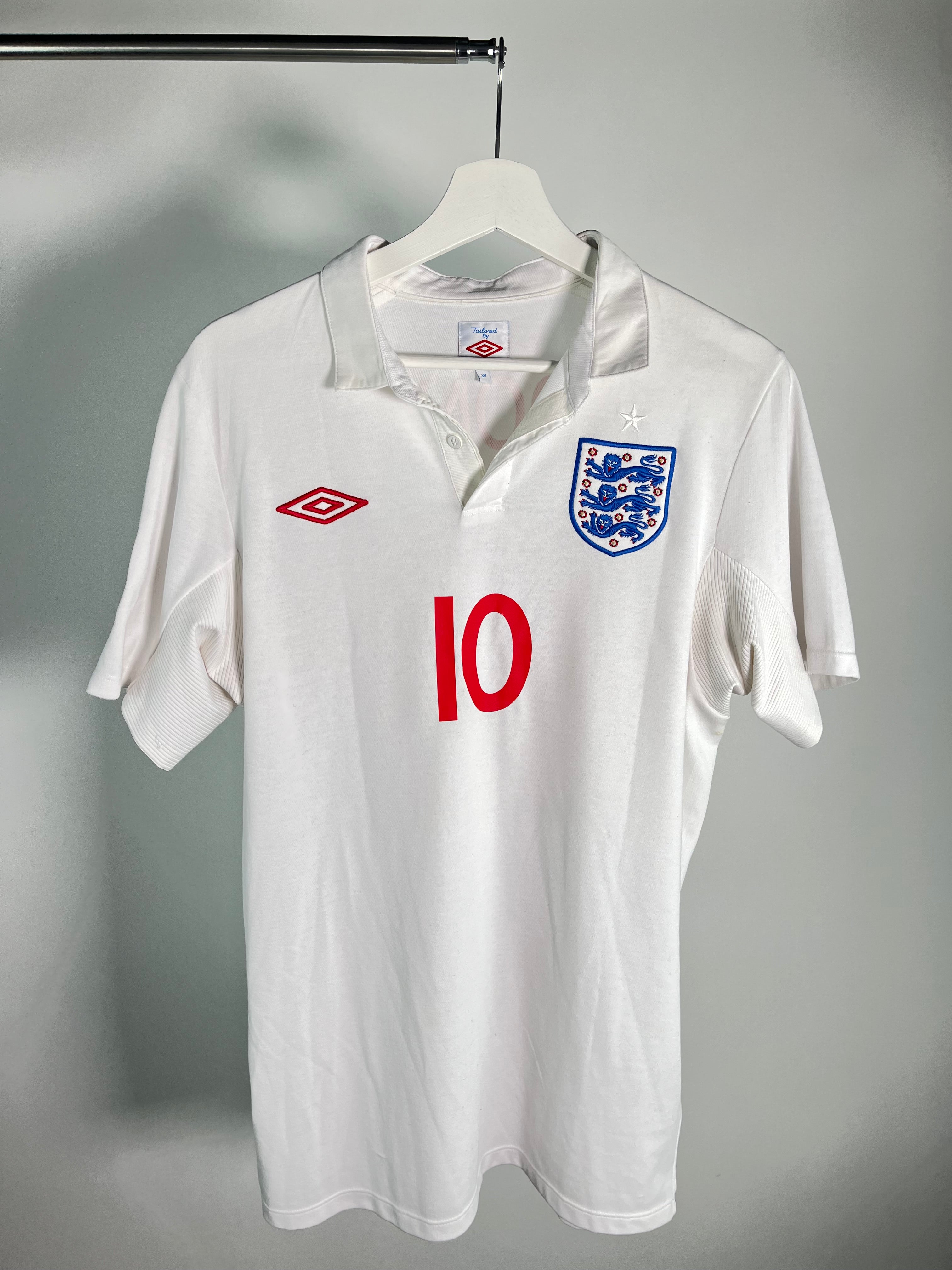 Jersey Inglaterra Local 2010 2012 Wayne Rooney (S)