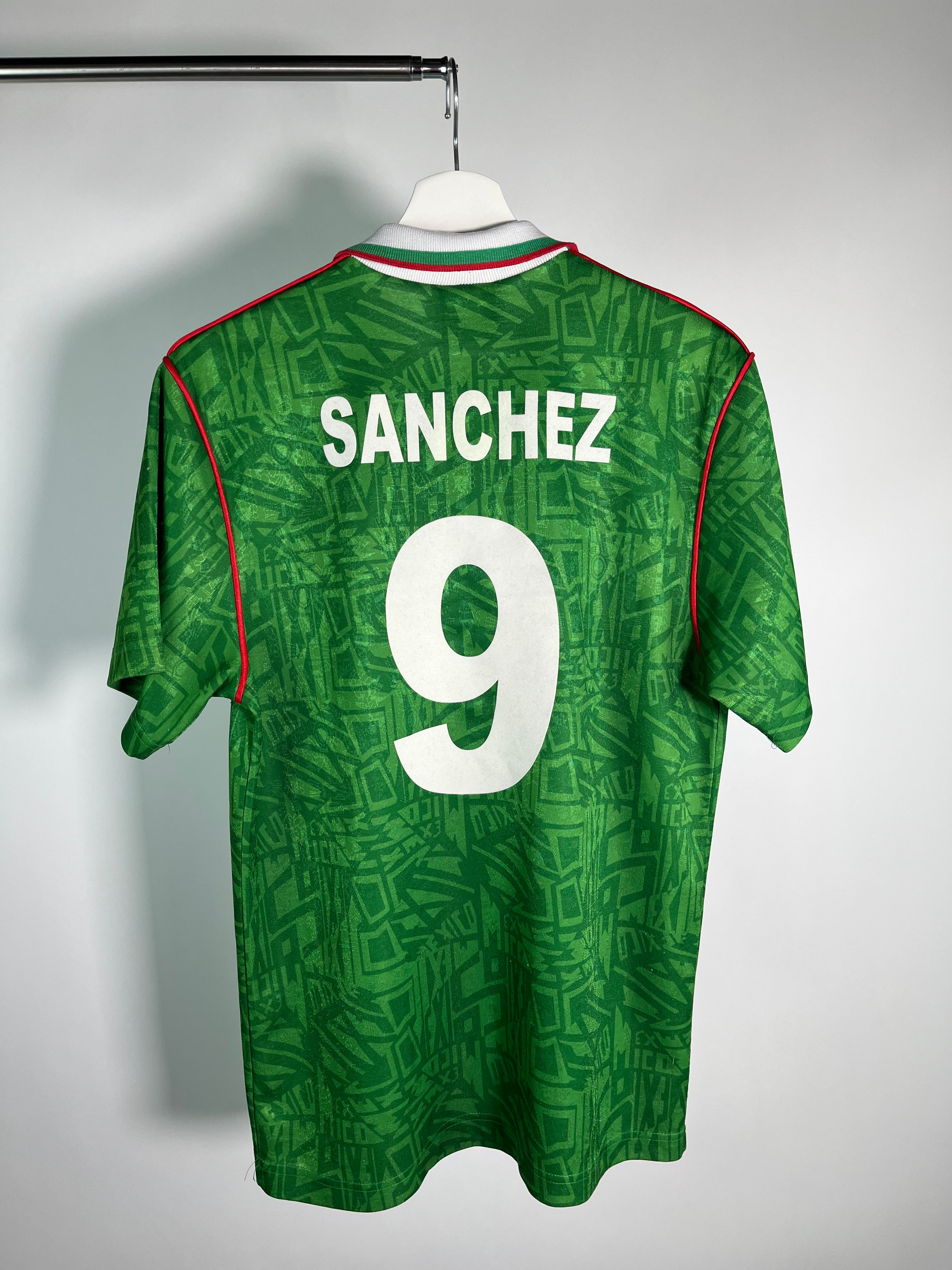 Jersey México Local 1994 1995 Versión Jugador Hugo Sanchez (S)