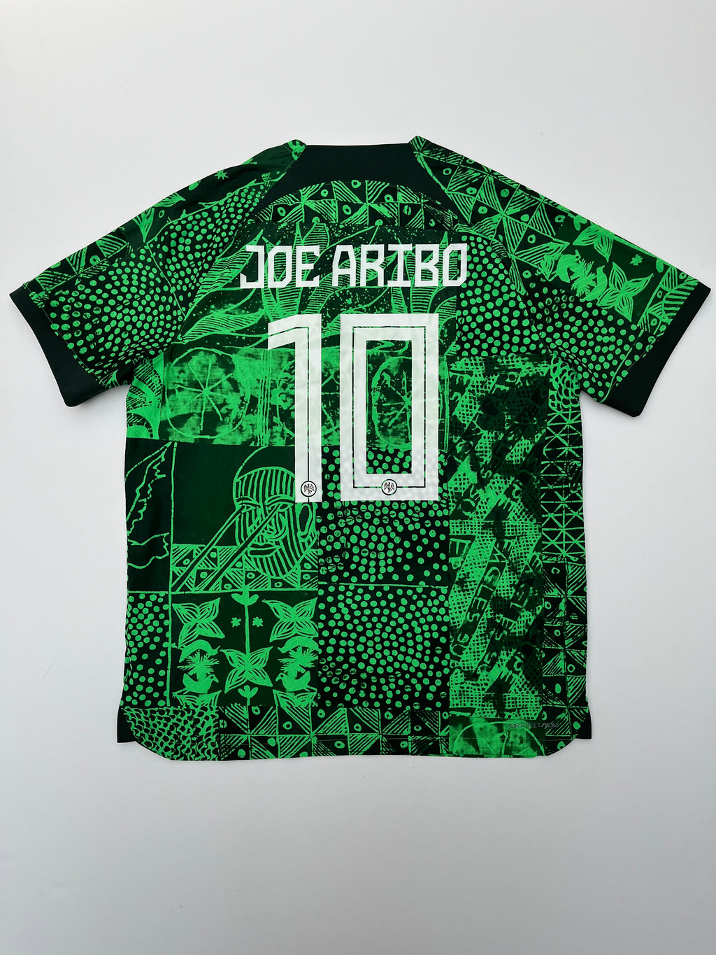 Jersey Nigeria Local 2022 2023 Versión Jugador Joe Aribo (XL)
