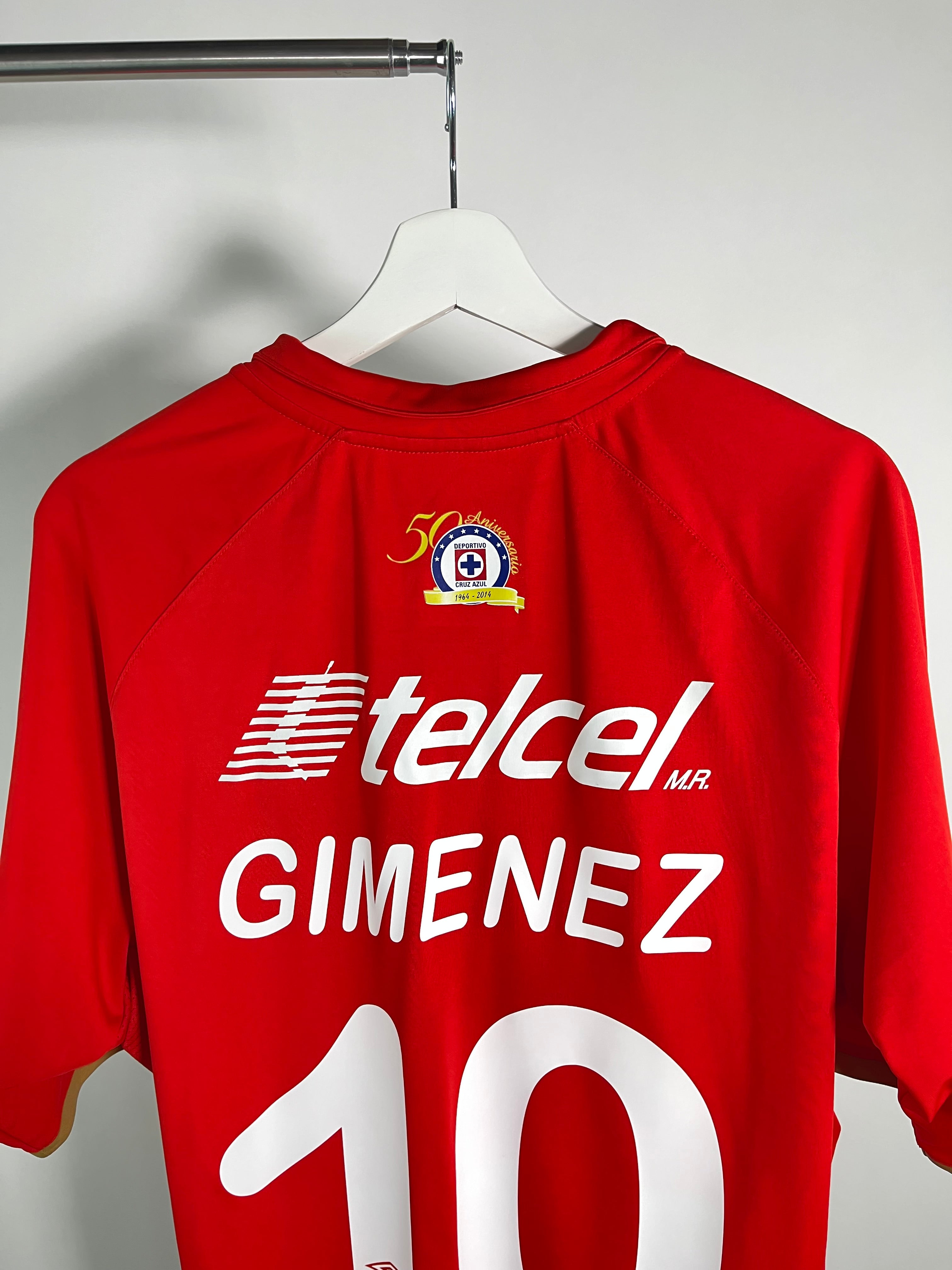 Jersey Cruz Azul Tercera 2013 2014 *Edición 50 años* Christian “Chaco” Giménez (L)