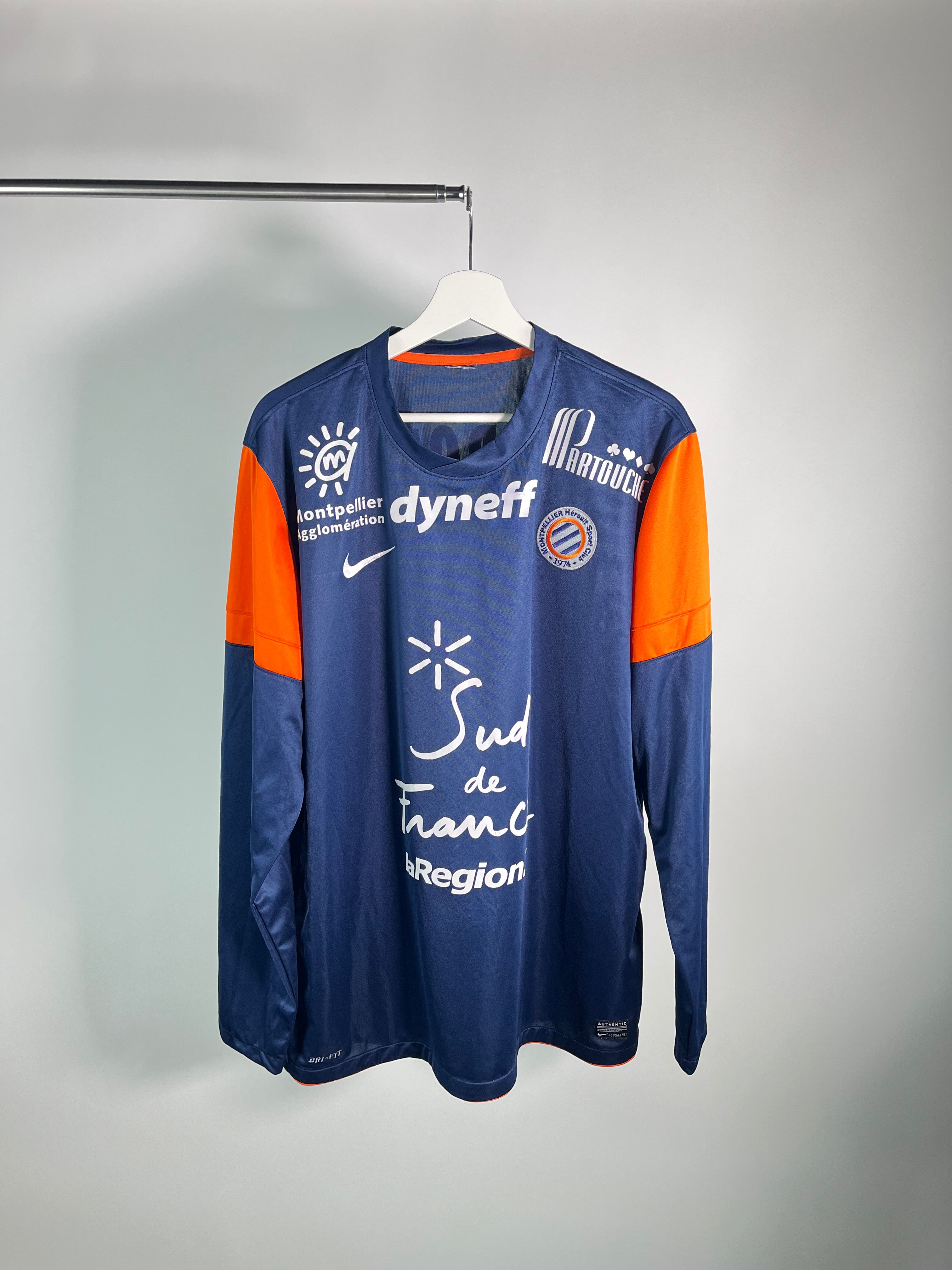 Jersey Montpellier Local 2012 2013 Manga Larga Olivier Giroud (XL)