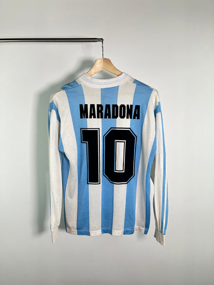 Jersey Argentina Local 1994 1996 Manga Larga Diego Armando Maradona (M)