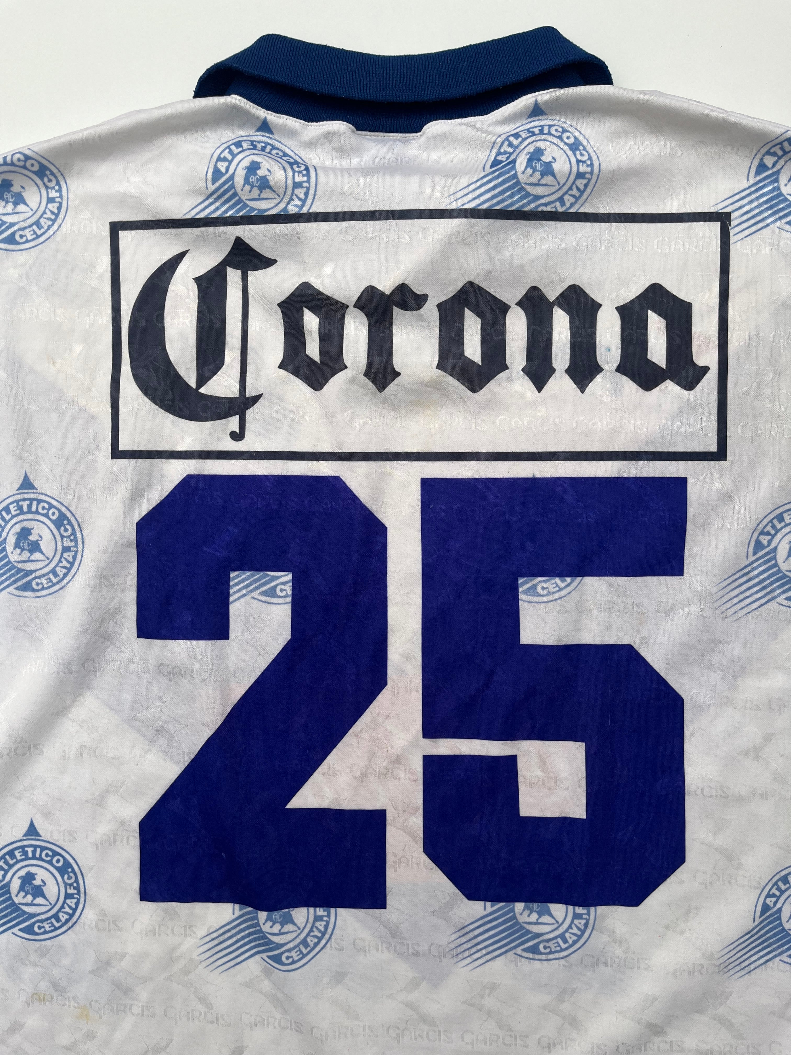 Jersey Celaya Local 1995 1996 Match Worn (XL)