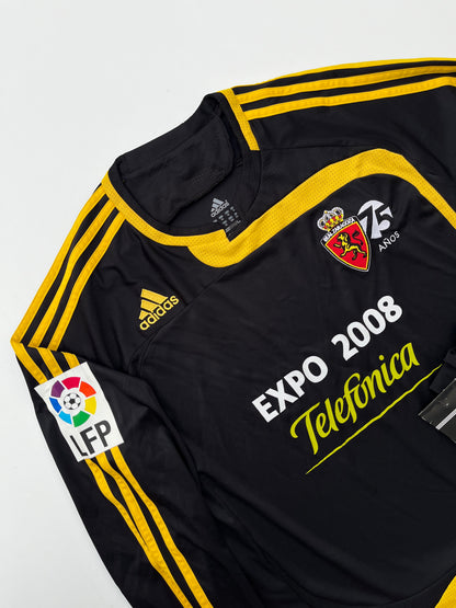 Jersey Real Zaragoza Visita 2007 2008 *C/ Etiquetas* Manga Larga (XL)