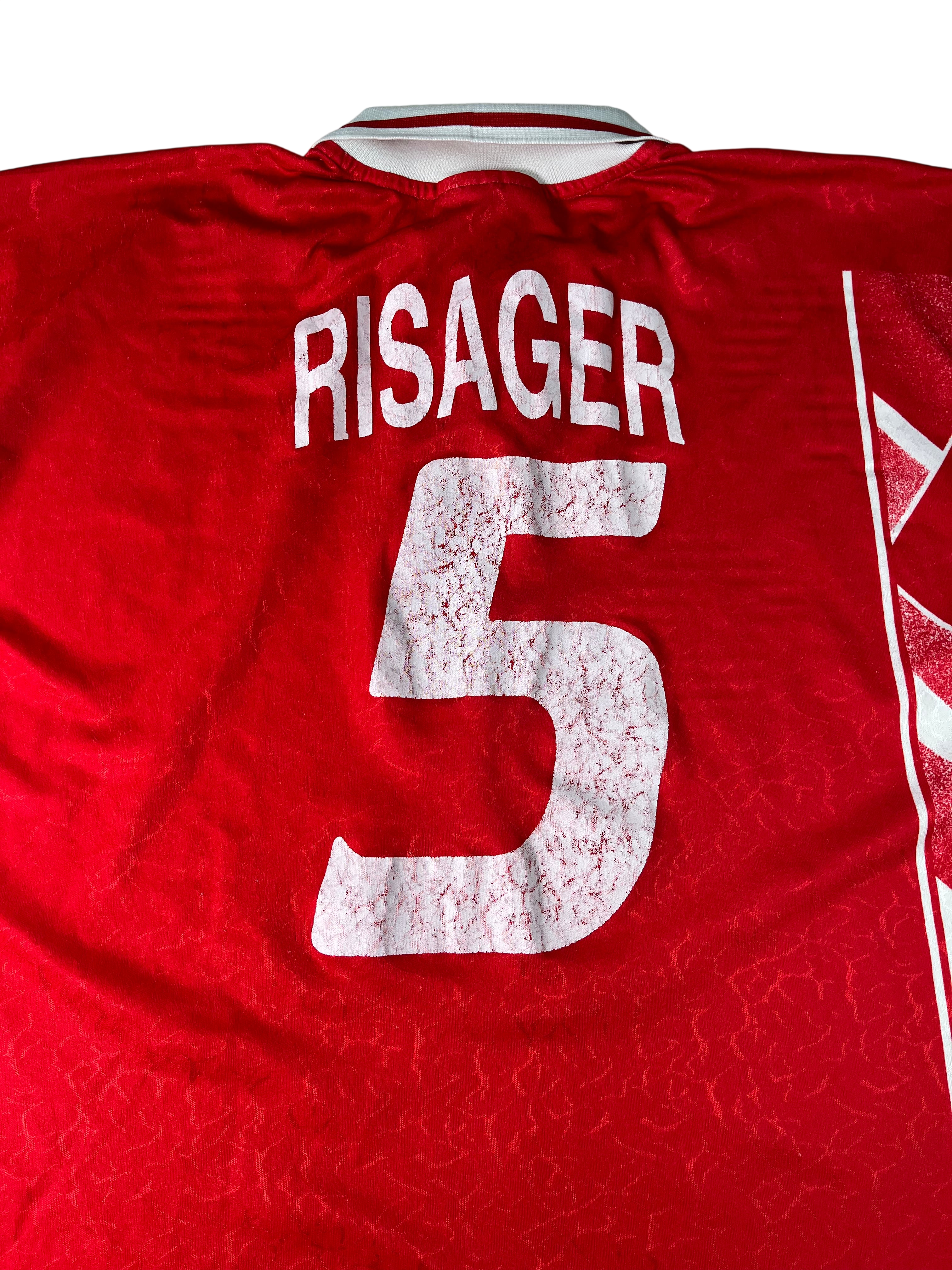Jersey Dinamarca Local 1994 1996 Utilería Jens Risager (XL)