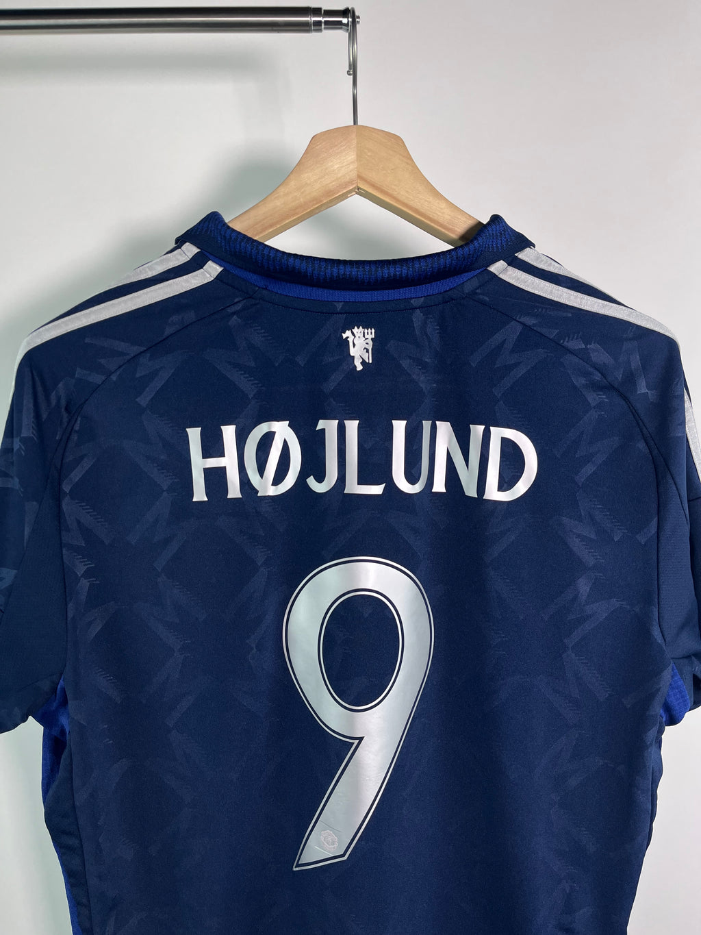 Jersey Manchester United Visita 2024 2025 Rasmus Højlund (XL)