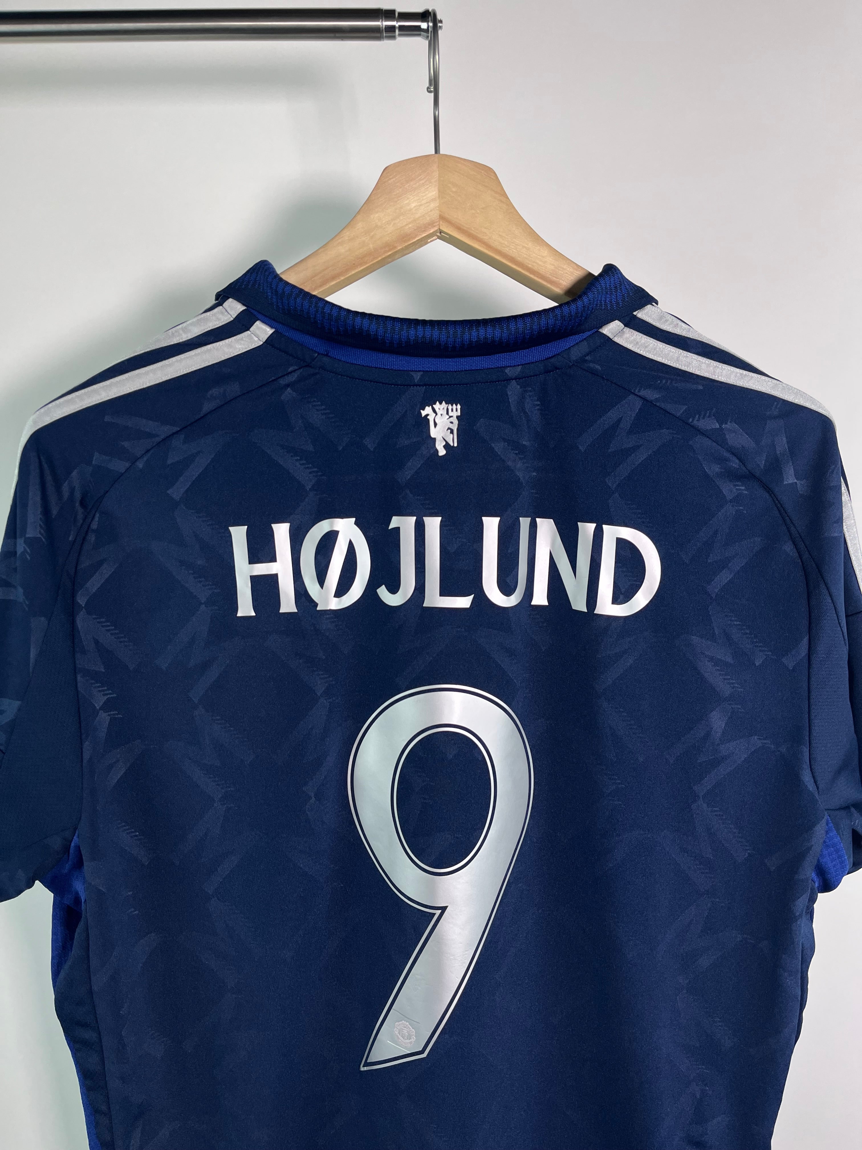 Jersey Manchester United Visita 2024 2025 Rasmus Højlund (XL)