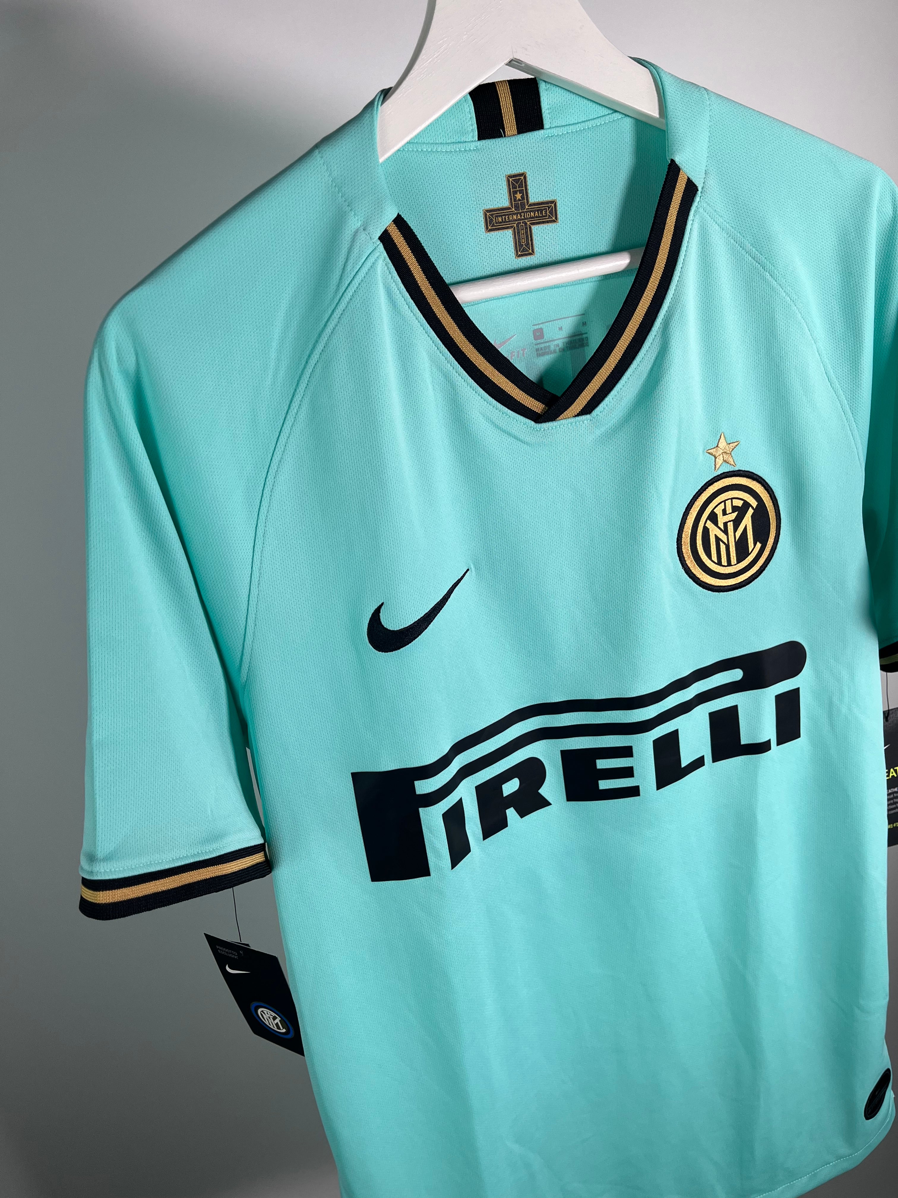 Jersey Inter de Milán Visita 2019 2020 Lautaro Martínez *C/Etiquetas* (M)
