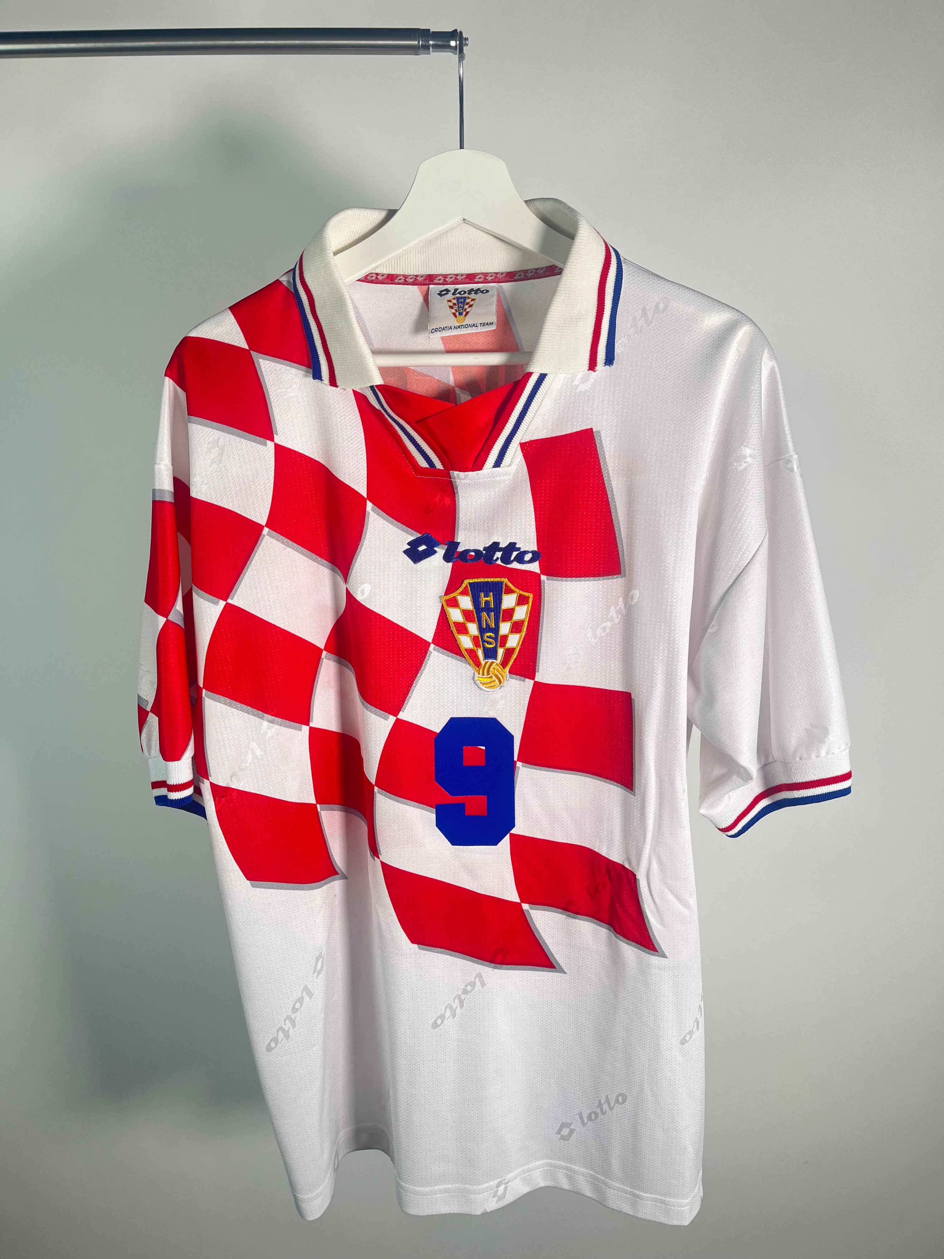 Jersey Croacia Local 1998 2000 Davor Šuker (M)