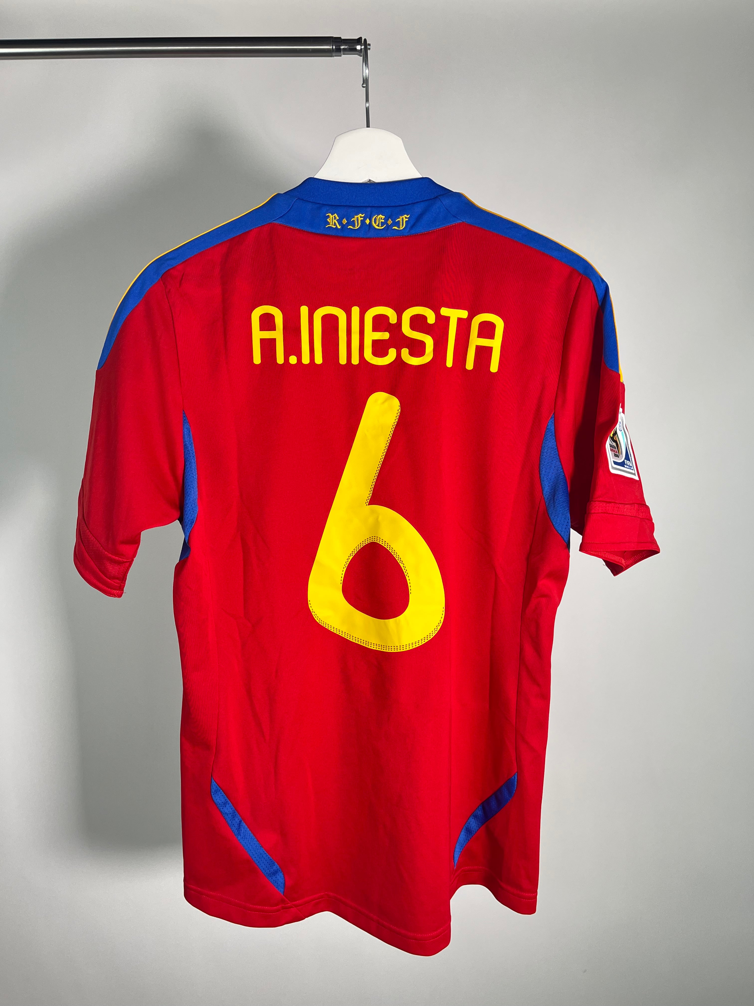 Jersey España 2011 2012 Andrés Iniesta (S)
