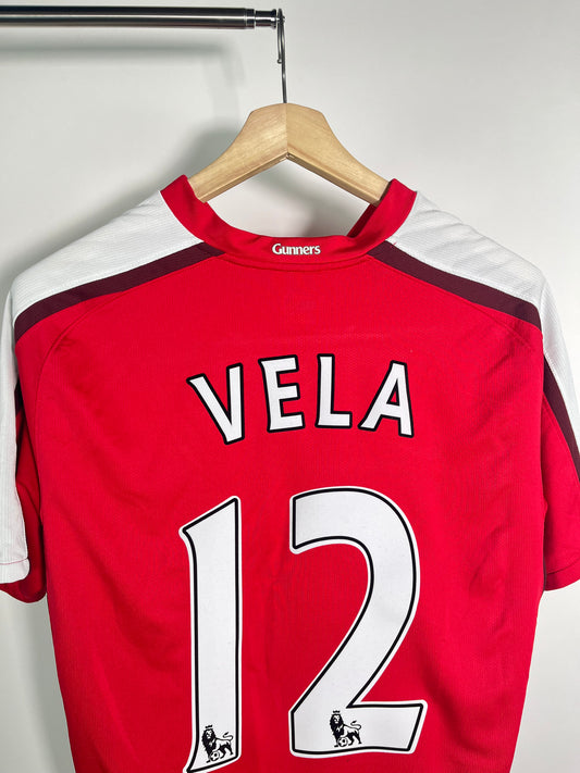 Jersey Arsenal Local 2009 2010 Carlos Vela (L)