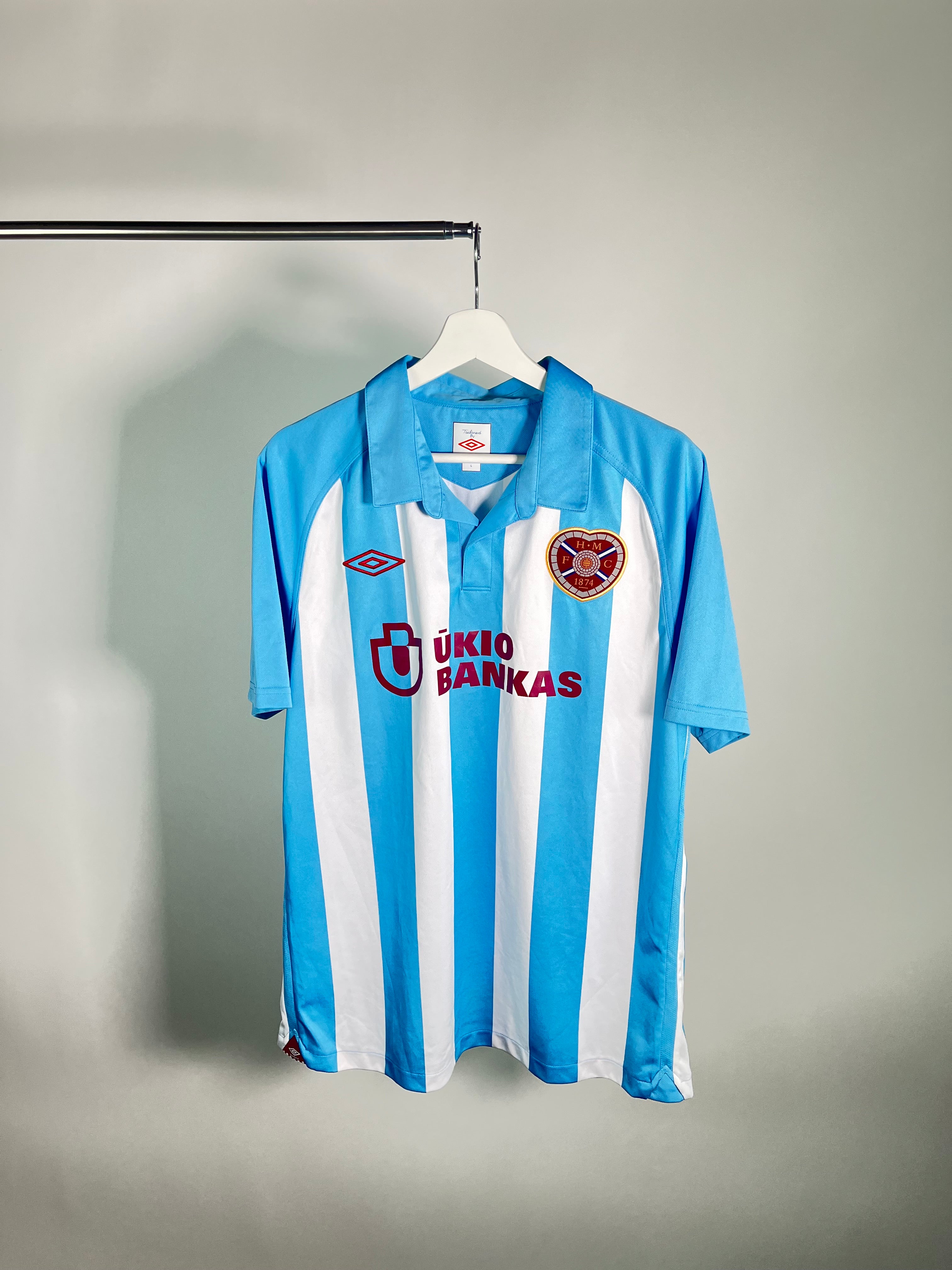 Jersey Heart of Midlothian Visita  2010 2011 (L)