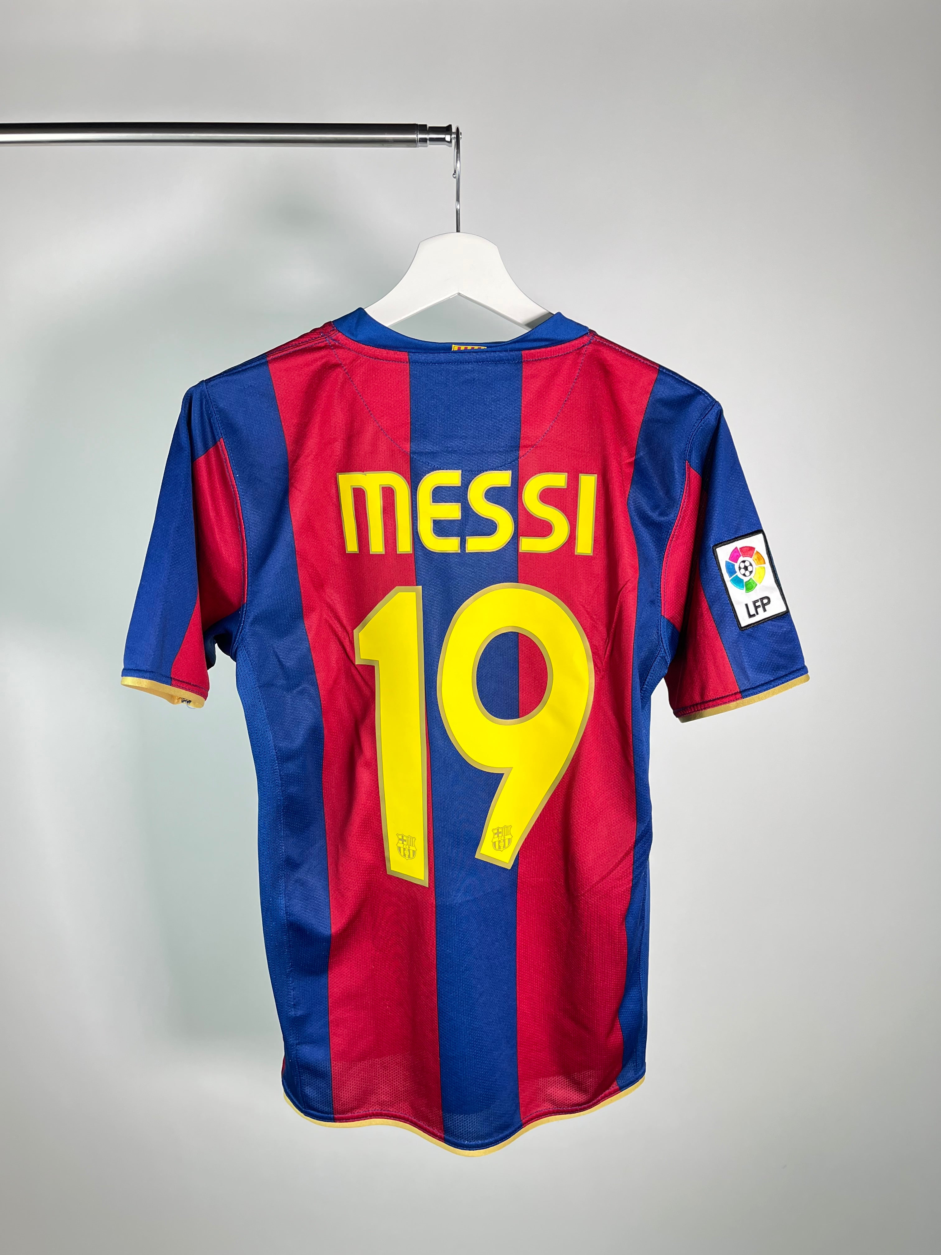 Jersey Barcelona Local 2007 2008 Lionel Messi (XL Niño)